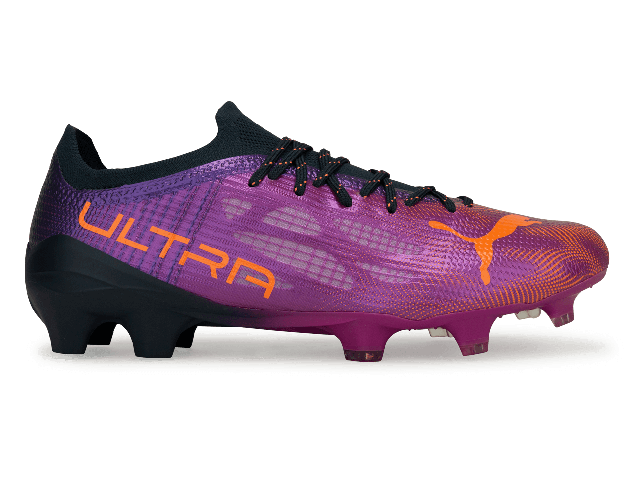 PUMA Men's Ultra 1.4 FG/AG Pink/Black、mySite、noshort