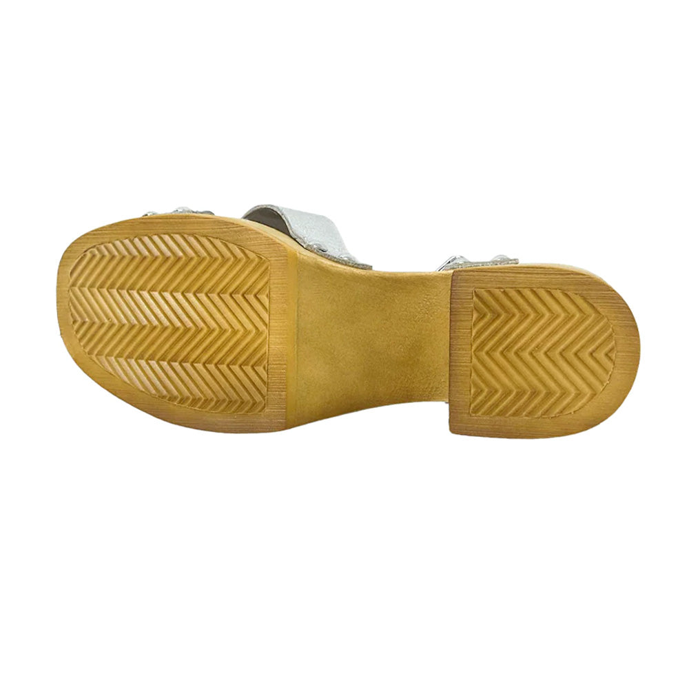 Giovanna Metallic Block Heel Sandals、mySite、gtrtttuynbv