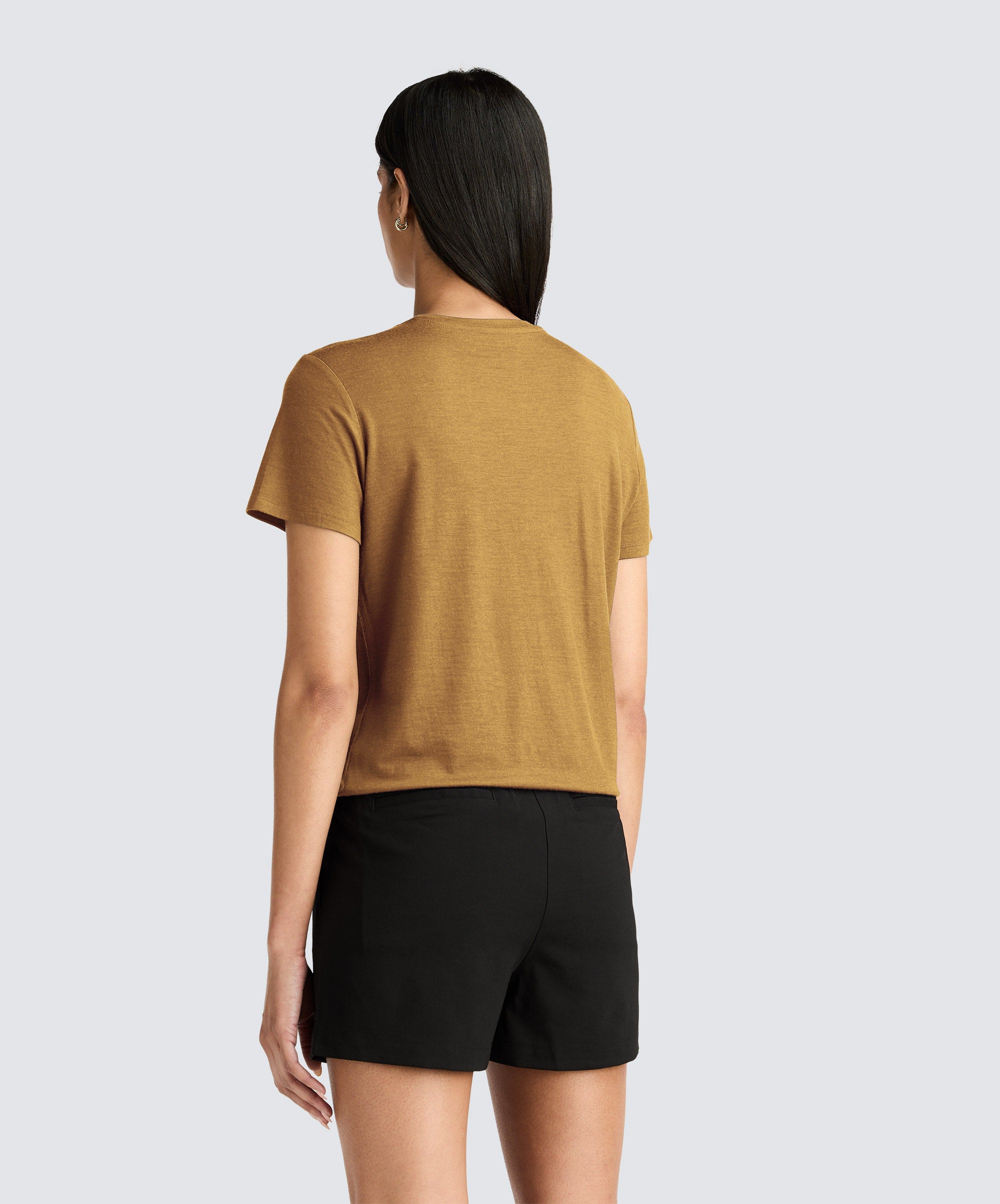 Women's Merino Crew Neck T-Shirt、mySite、noshort
