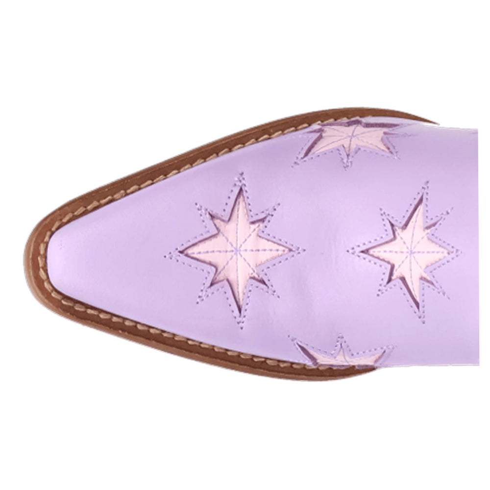 Starburst Tooled Inlay Snip Toe Pull On Cowboy Booties、mySite、gtrtttuynbv
