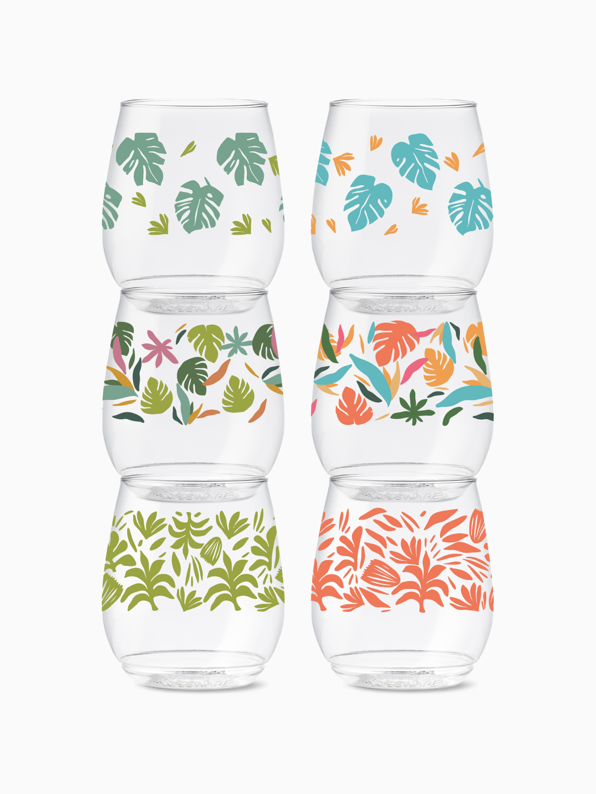 Tropical Abstract - POP 14oz Vino、mySite、camillekostekn