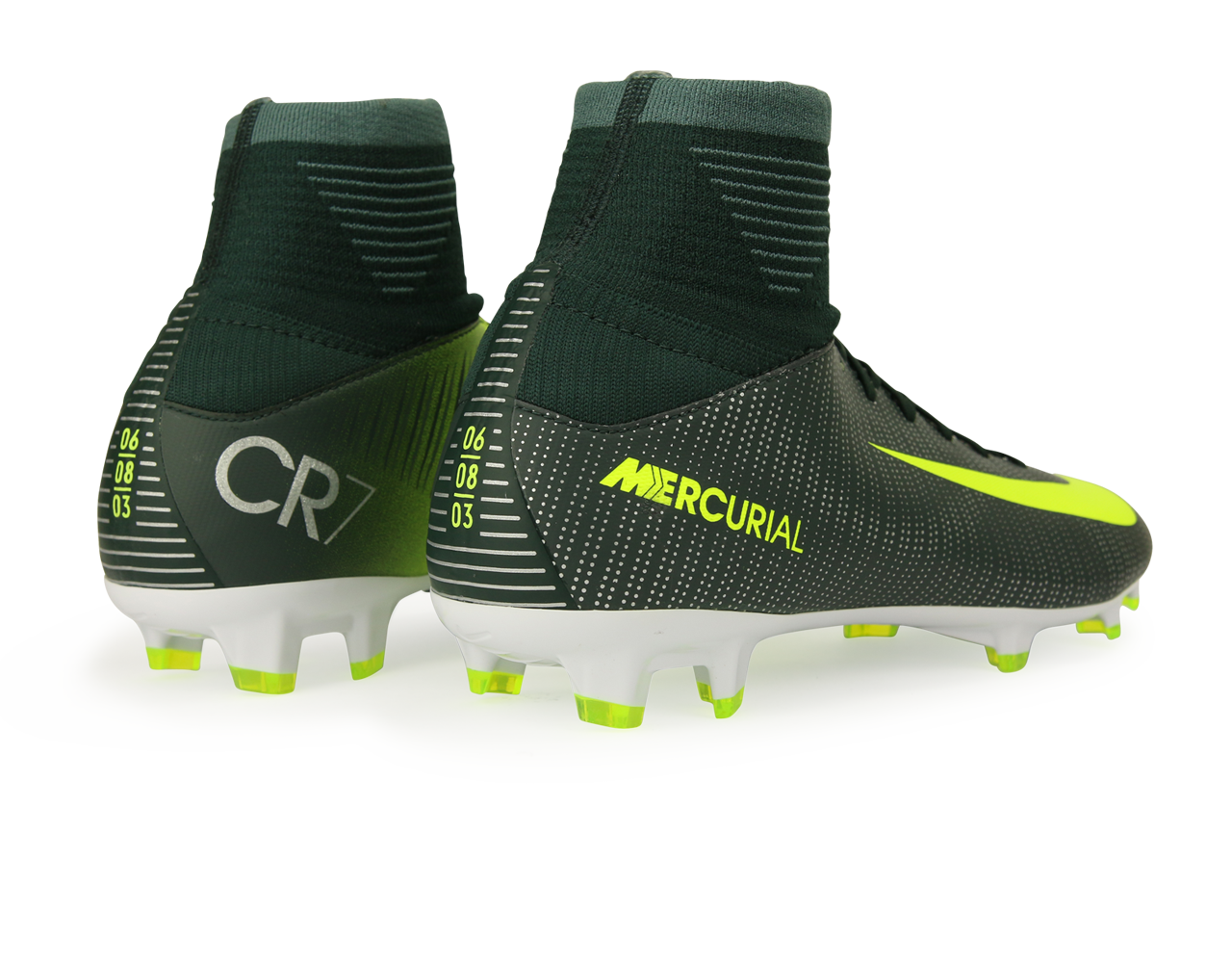 Nike Kids Mercurial Superfly V CR7 FG Seaweed/Volt/Hasta/White、mySite、bottomscart