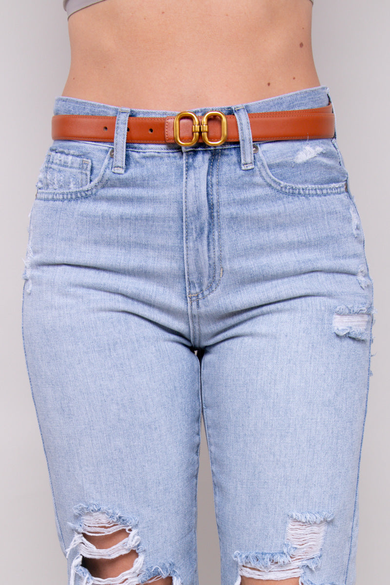 Double Oval Linked Belt-Saddle、mySite、hinf8tx79