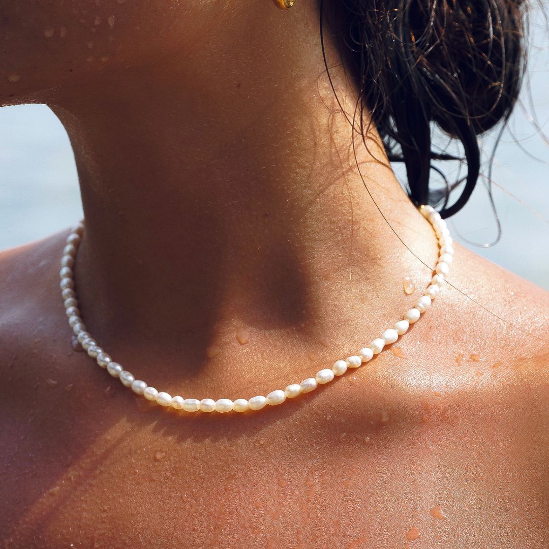 Freshwater Pearl Choker、mySite、hinf8tx79
