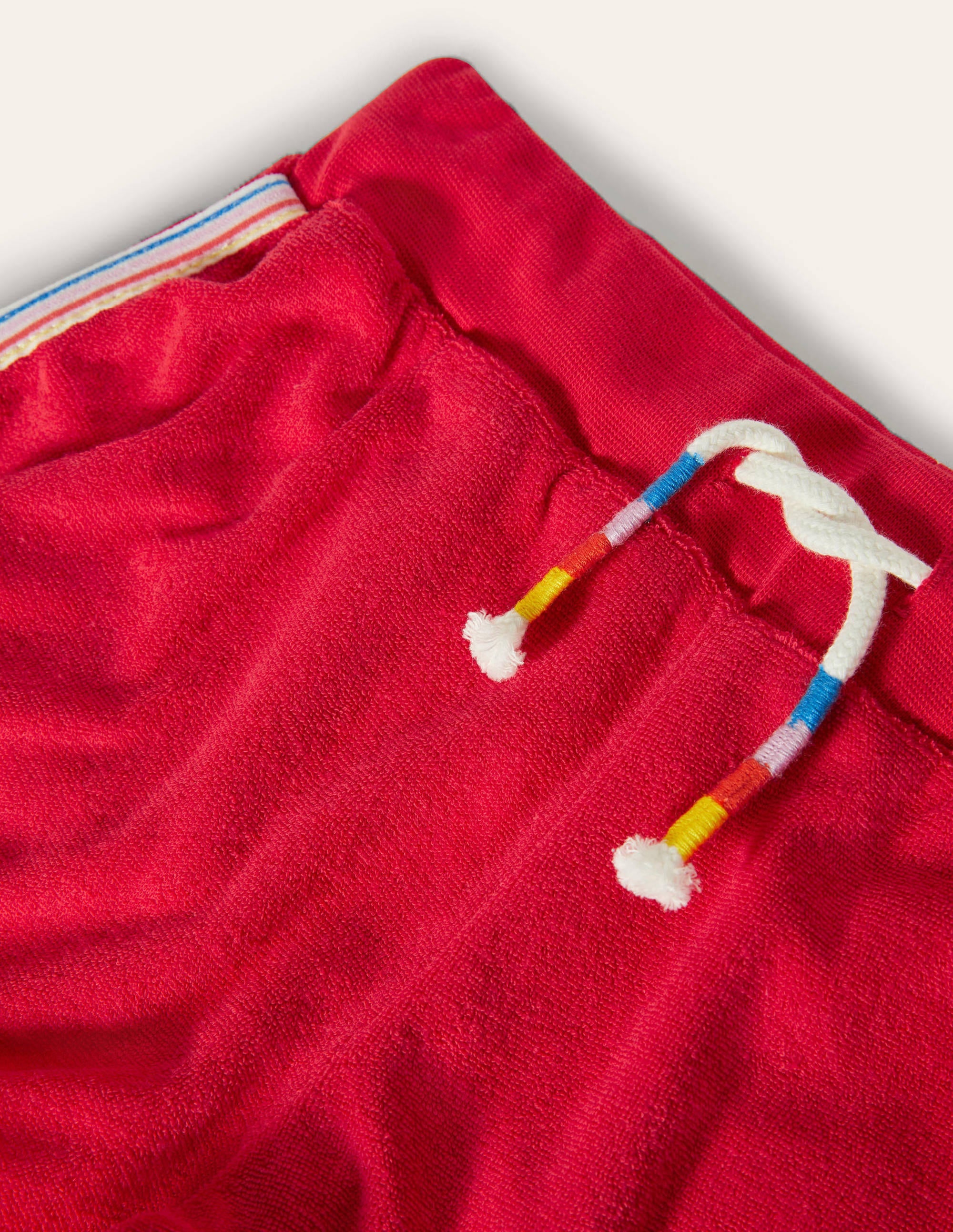  Retro Towelling Shorts-Fire Red、mySite、ashleygrahame