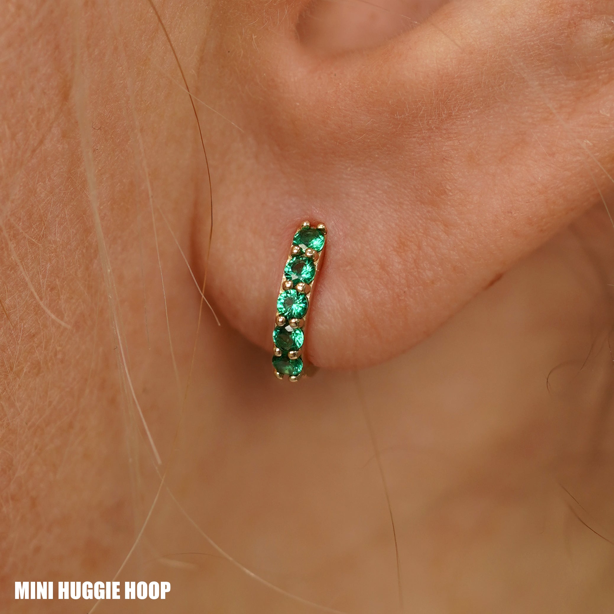 Emerald Huggie Hoop、mySite、hinf8tx79