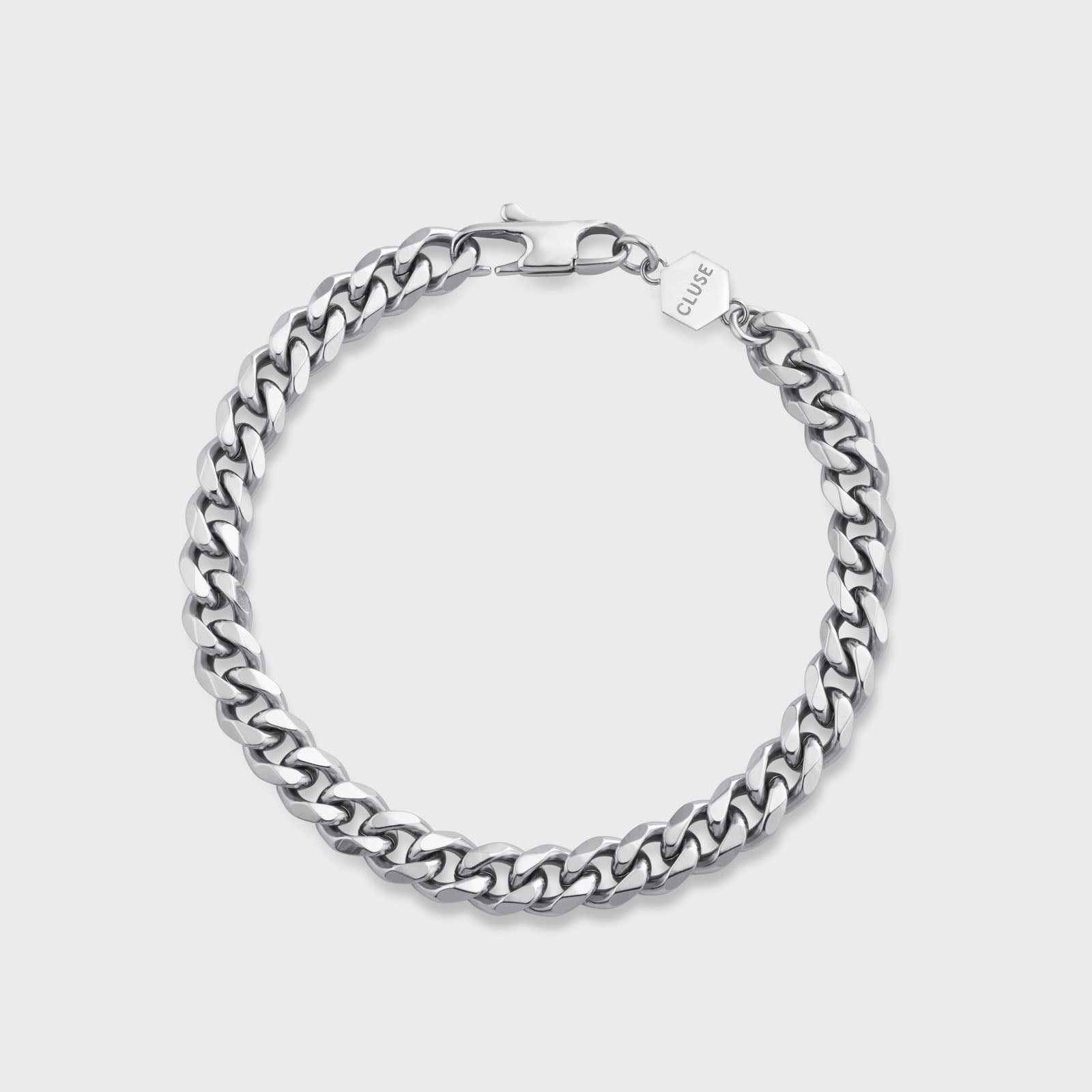 Gift Box Anthéor Multifunction Watch Steel, Green & Cuban Chain Bracelet, Silver Colour、mySite、botmansion