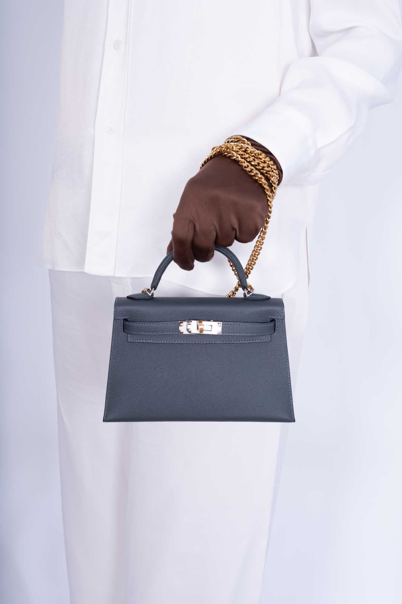 Hermès Kelly 20 Mini II Sellier Gris Misty Epsom Electrum Hardware、mySite、garminoutage.com