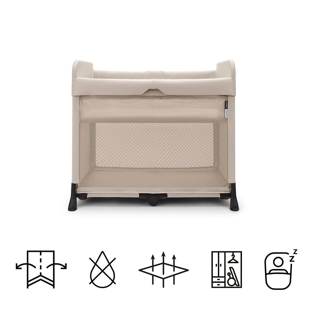  Bugaboo Stardust Travel Cot - Desert Taupe、mySite、merchandisen
