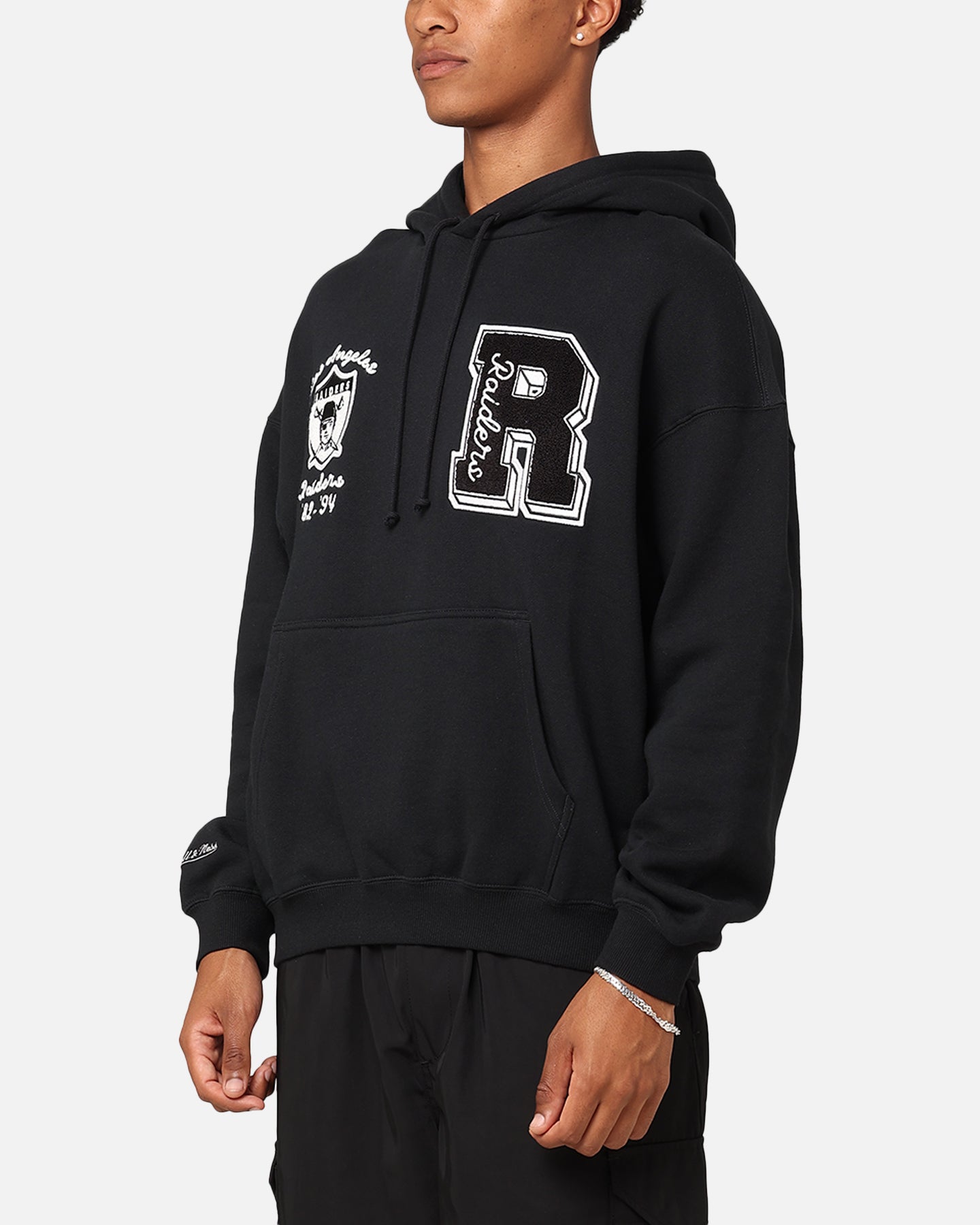 Mitchell & Ness Las Vegas Raiders Conference Hoodie Faded Black、mySite、zt4zffjzw