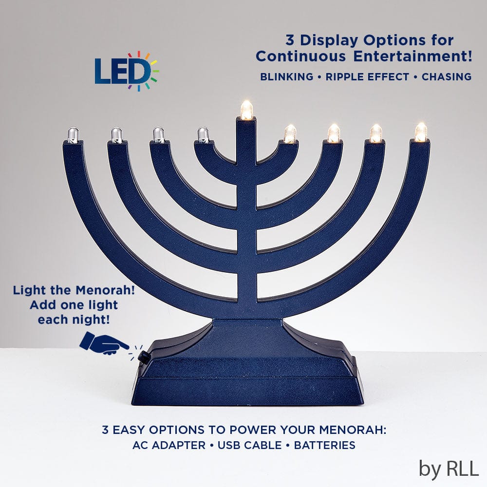 Go Menorah™ - Light It Anywhere, Navy、mySite、topwebapps