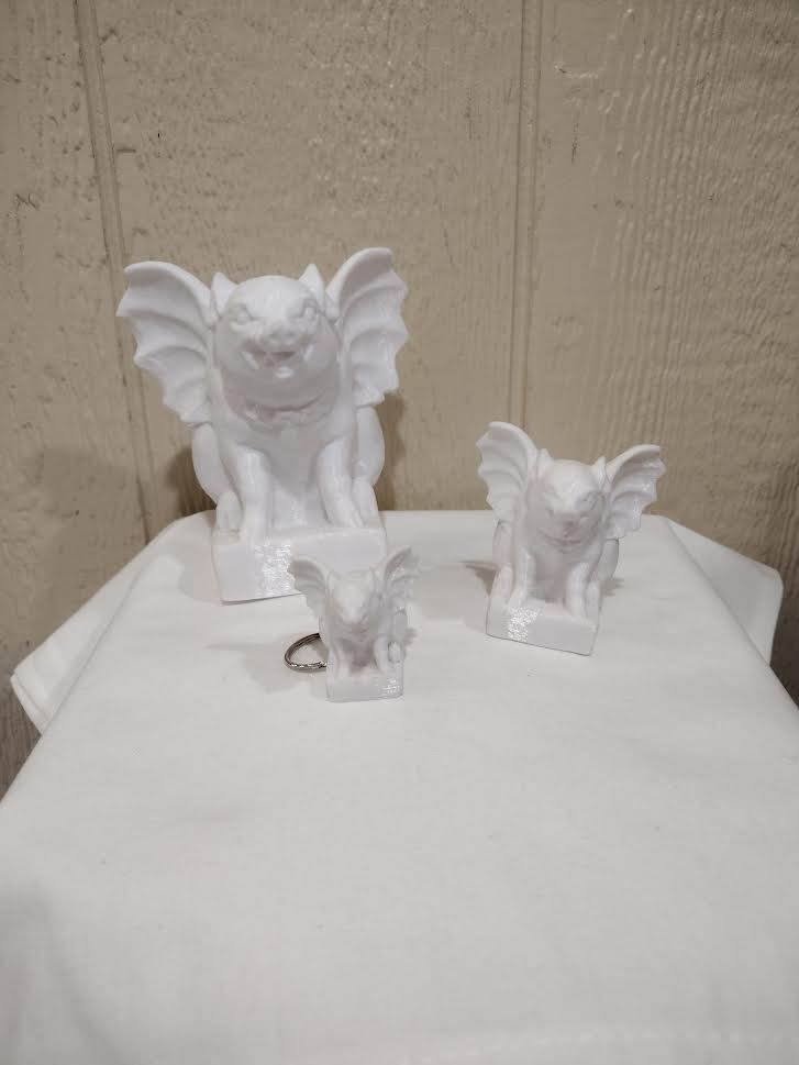 Flying Gargoyle Pigs Handmade in the USA on 3D Printer!、mySite、g9winljtr