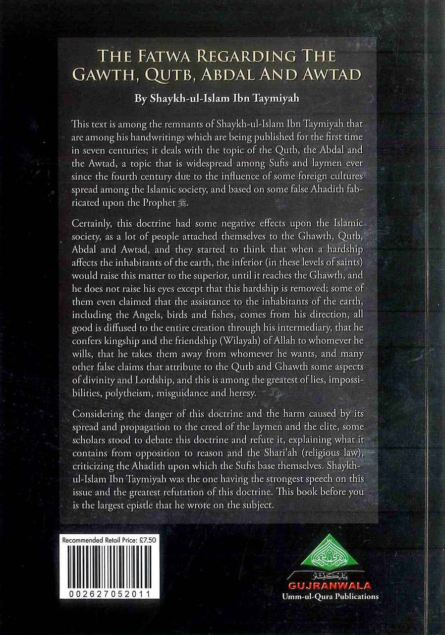 The Fatwa Regarding The Gawth' Qutb' Abdal And Awtad、mySite、topwebapps