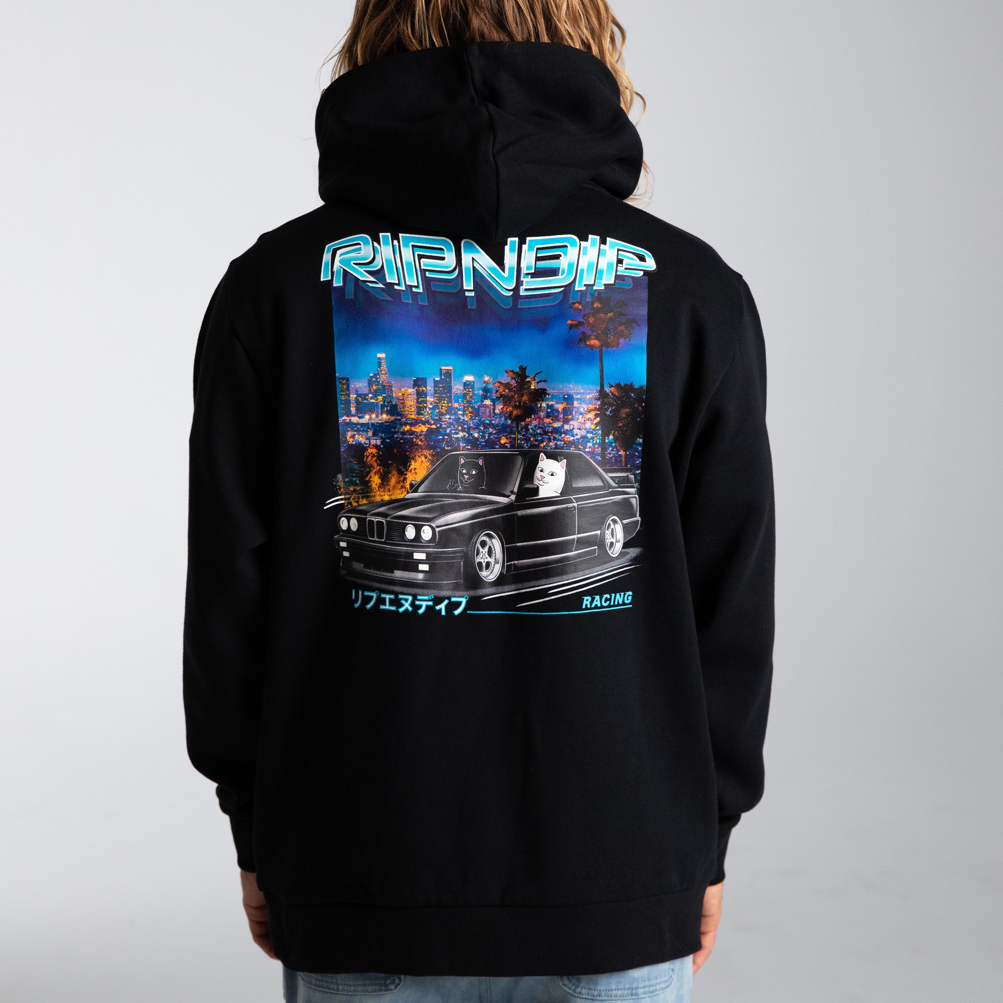  Vroom Vroom Hoodie (Black)、mySite、merchandisen