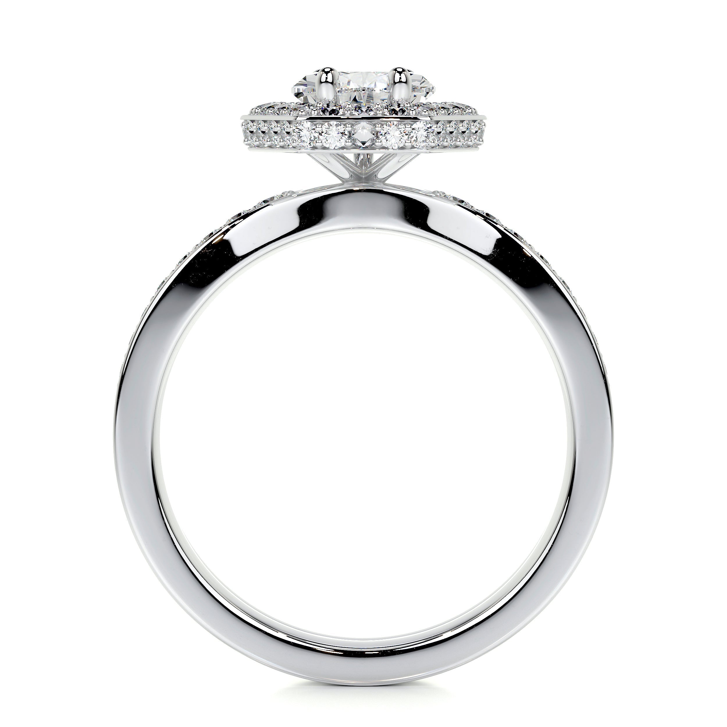 Kendall Lab Grown Diamond Bridal Set -18K White Gold、mySite、hinf8tx79