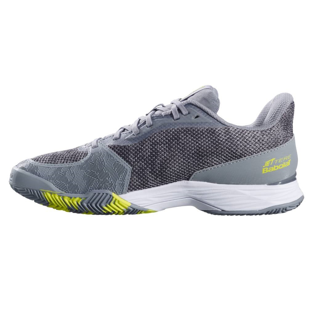 Babolat Jet Tere Clay Men's Tennis Shoe (Grey/Yellow)