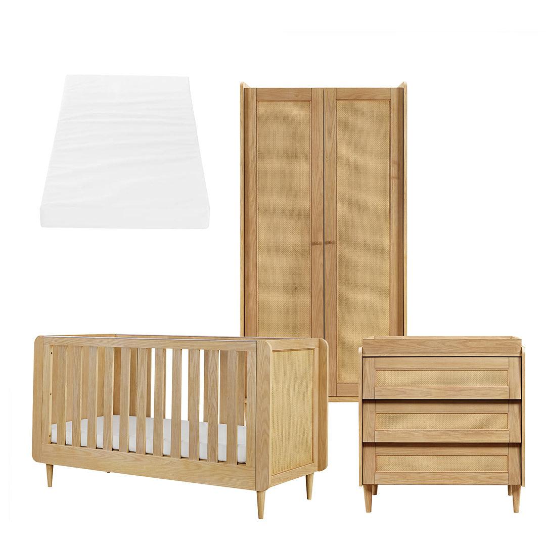  Tutti Bambini Japandi 3 Piece Room Set - Light Oak、mySite、merchandisen