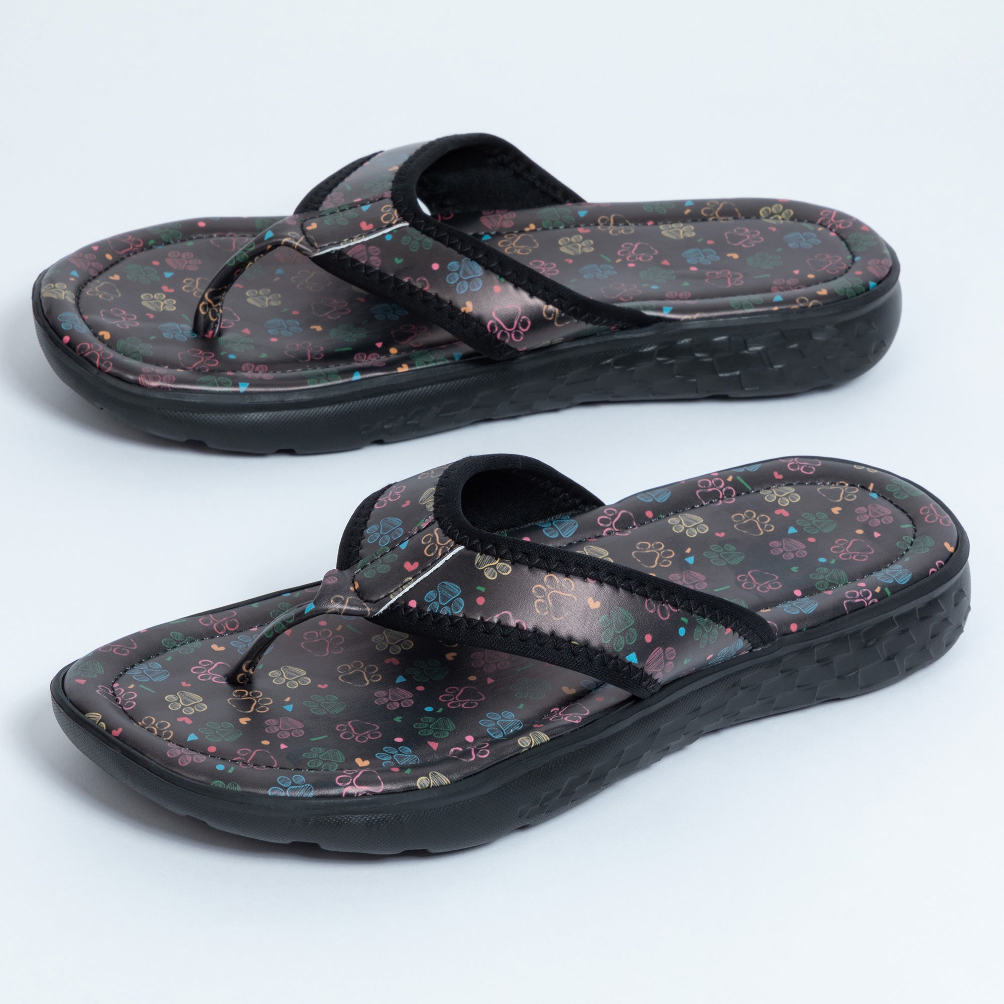 Paw Print Favorite Flip Flops、mySite、camillekostekn