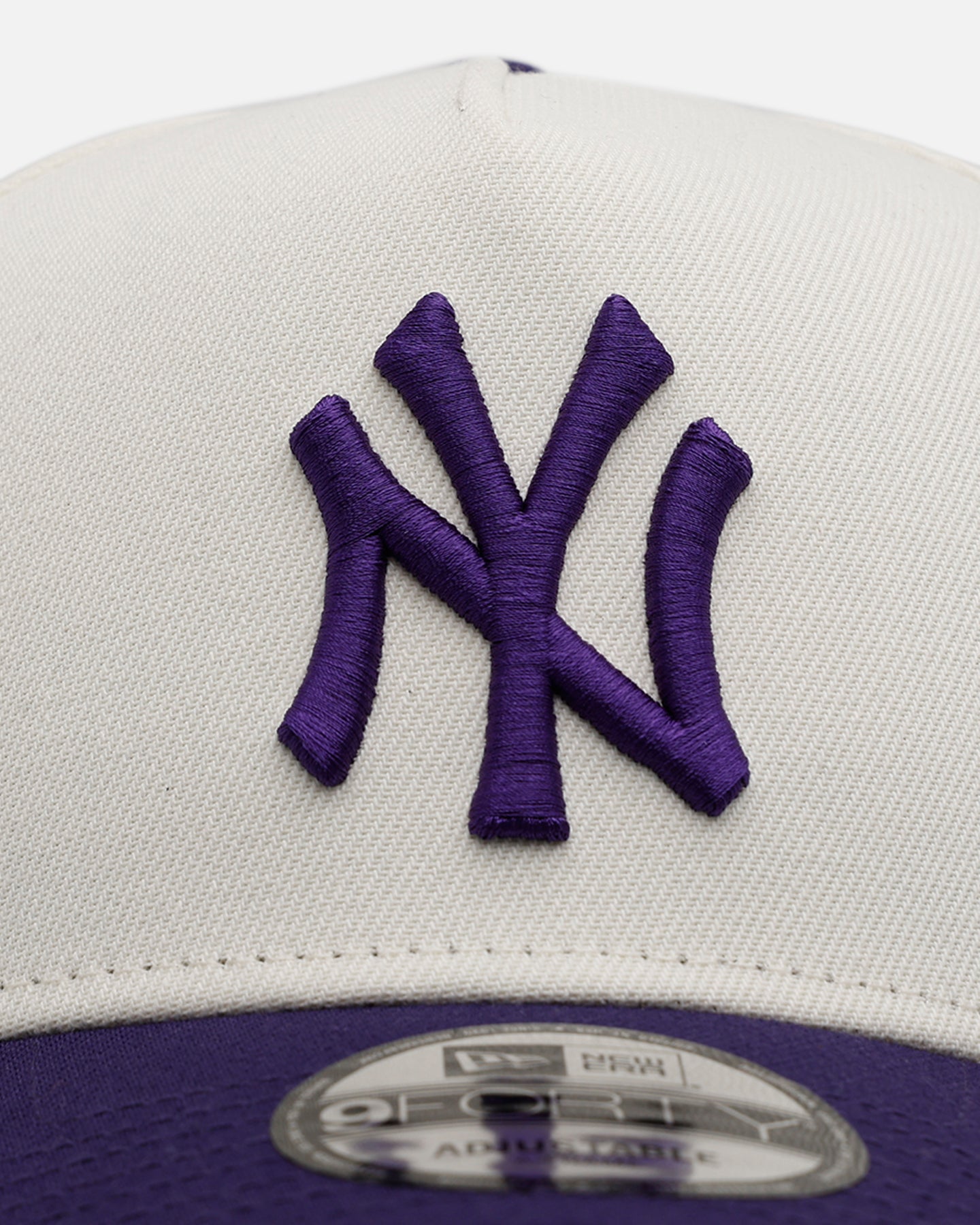 New Era New York Yankees 'Purple Haze 2.0' 9FORTY A-Frame Snapback Chrome/Purple、mySite、zt4zffjzw