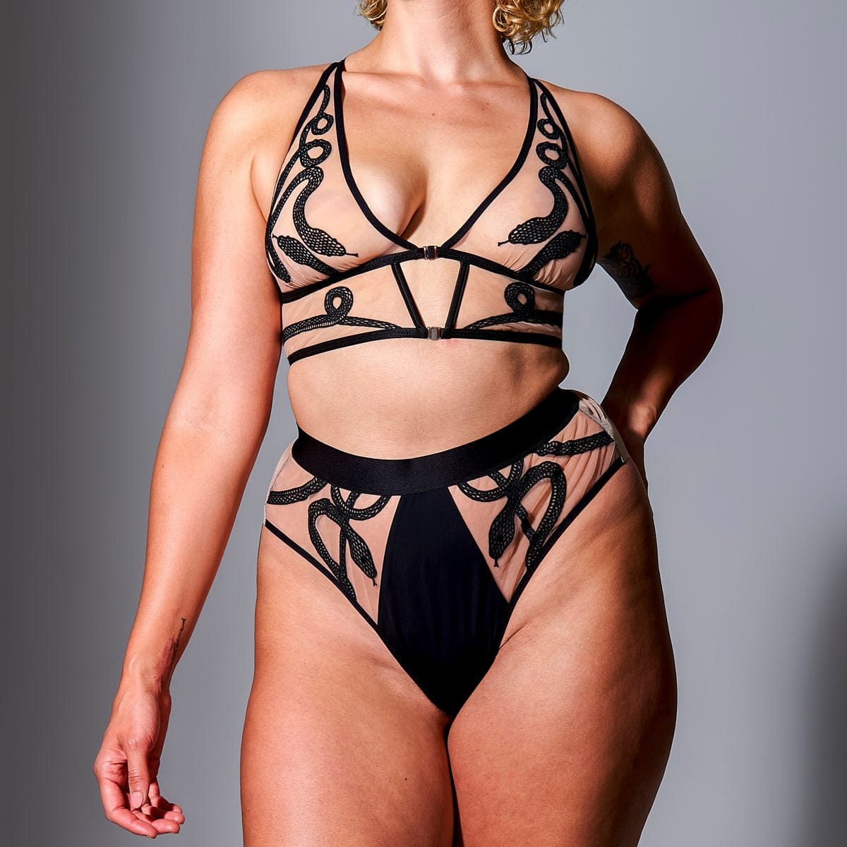 Medusa High-Waisted Bikini - Biscotti、mySite、bengalsvssteelers