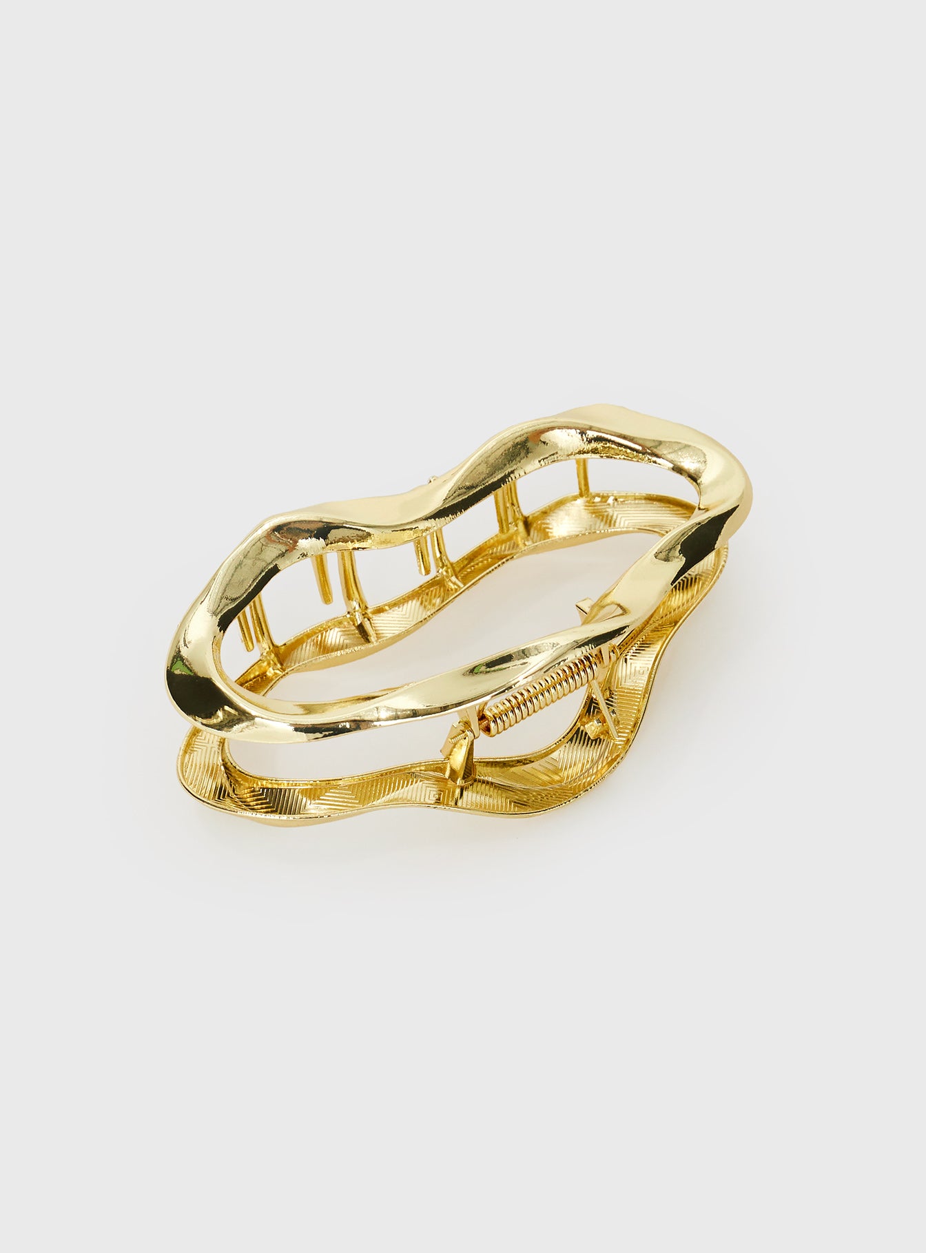 Take It Off Hair Clip Gold、mySite、solidvoid