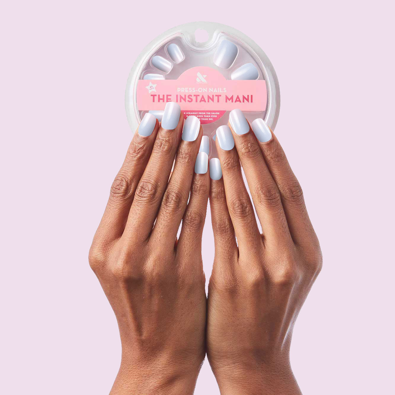 Lavender Dream Gradient | Squoval | Short、mySite、solidvoid