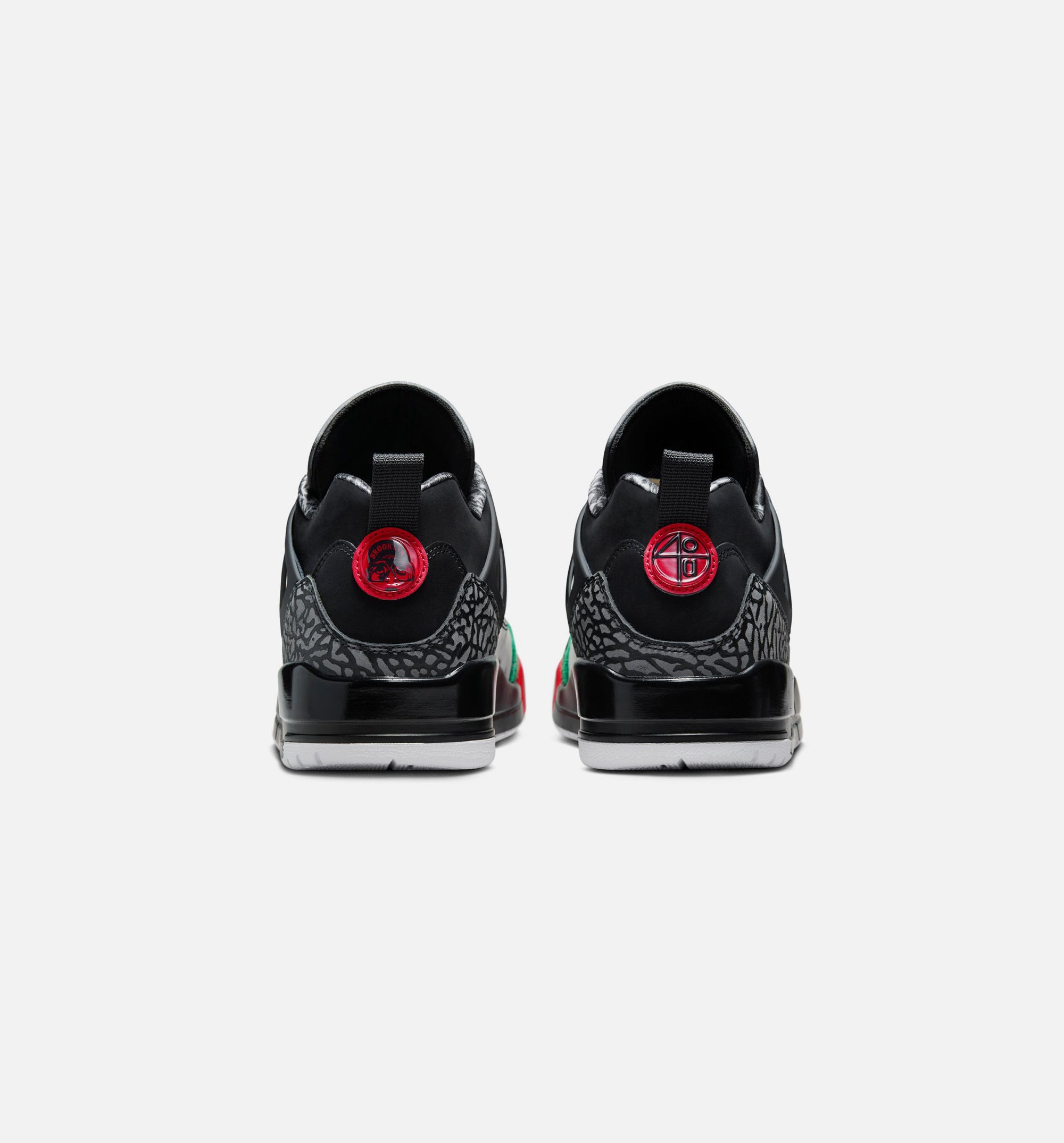 Spizike Low Mens Lifestyle Shoe - Black/Classic Green/White/Varsity Red、mySite、dreamappss