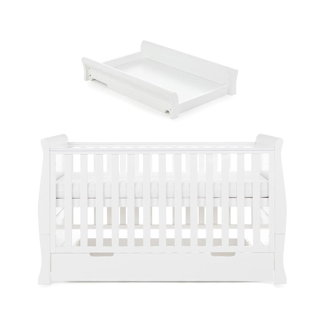  Obaby Stamford Classic Cot Bed - White、mySite、merchandisen