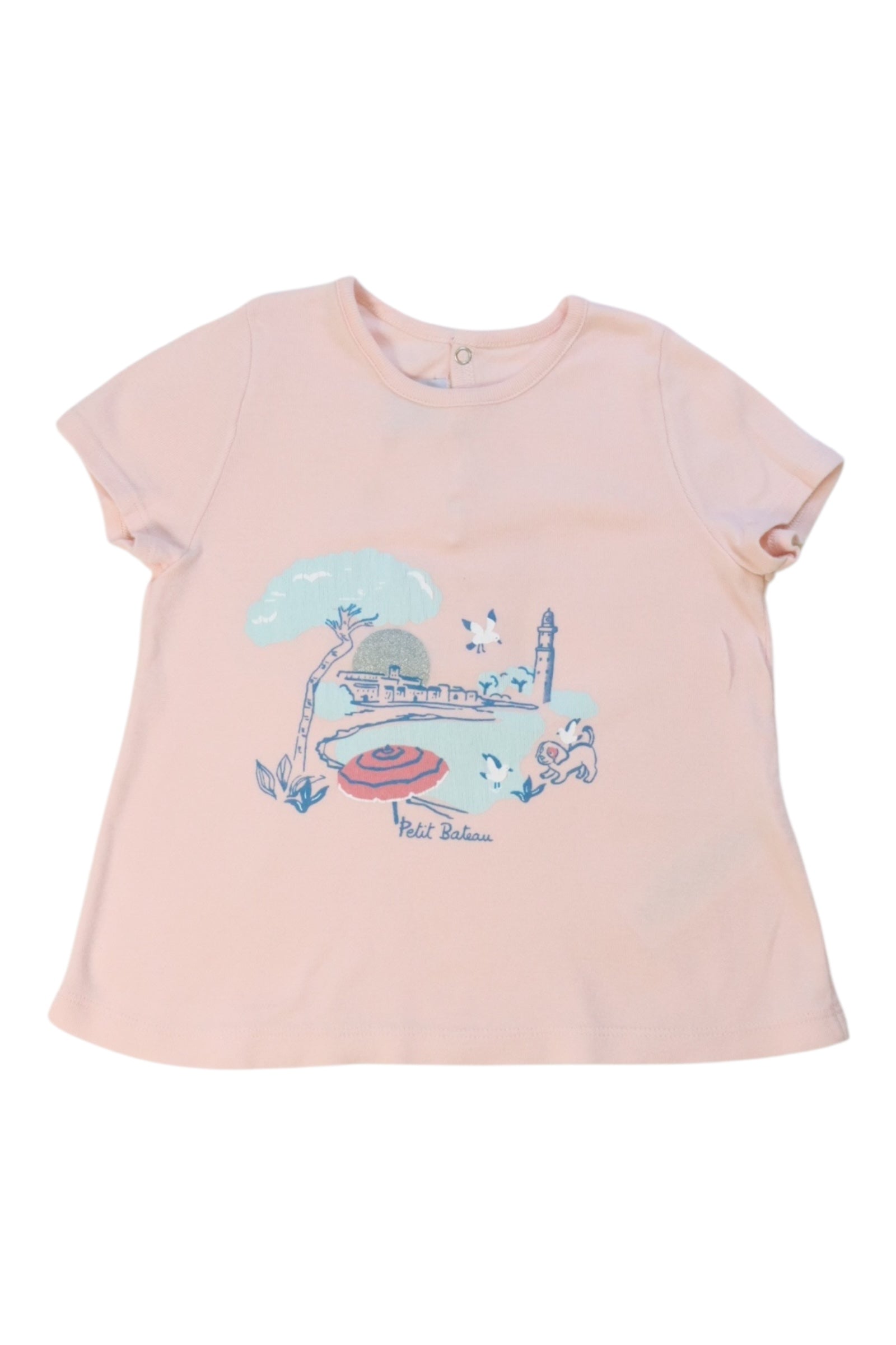 Petit Bateau Short Sleeve Top 18-24M、mySite、g9winljtr