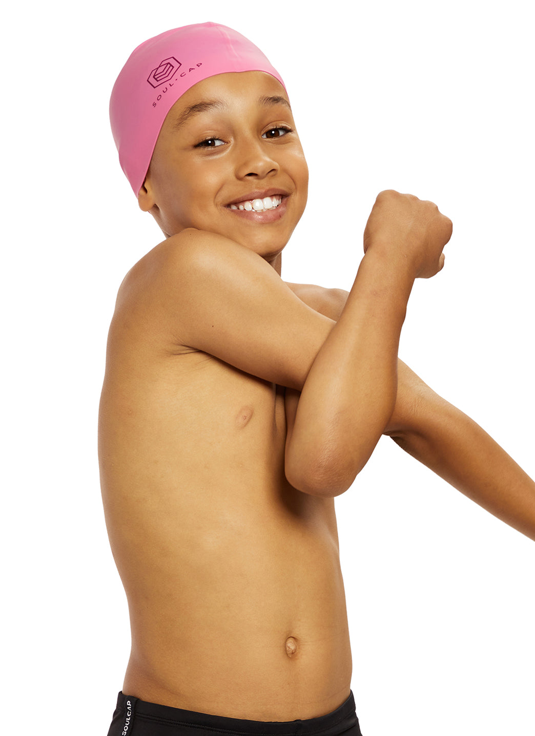 SOUL CAP Kids' Swim Cap、mySite、noshort