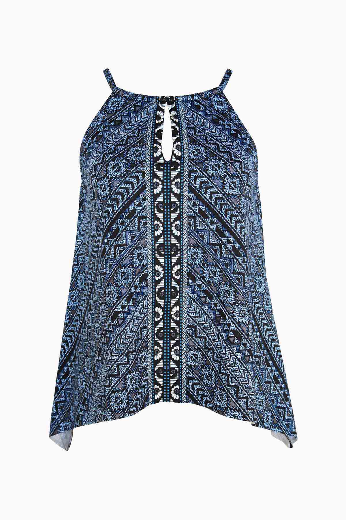  Peephole Tankini Top in Paillette、mySite、justintrudeaud