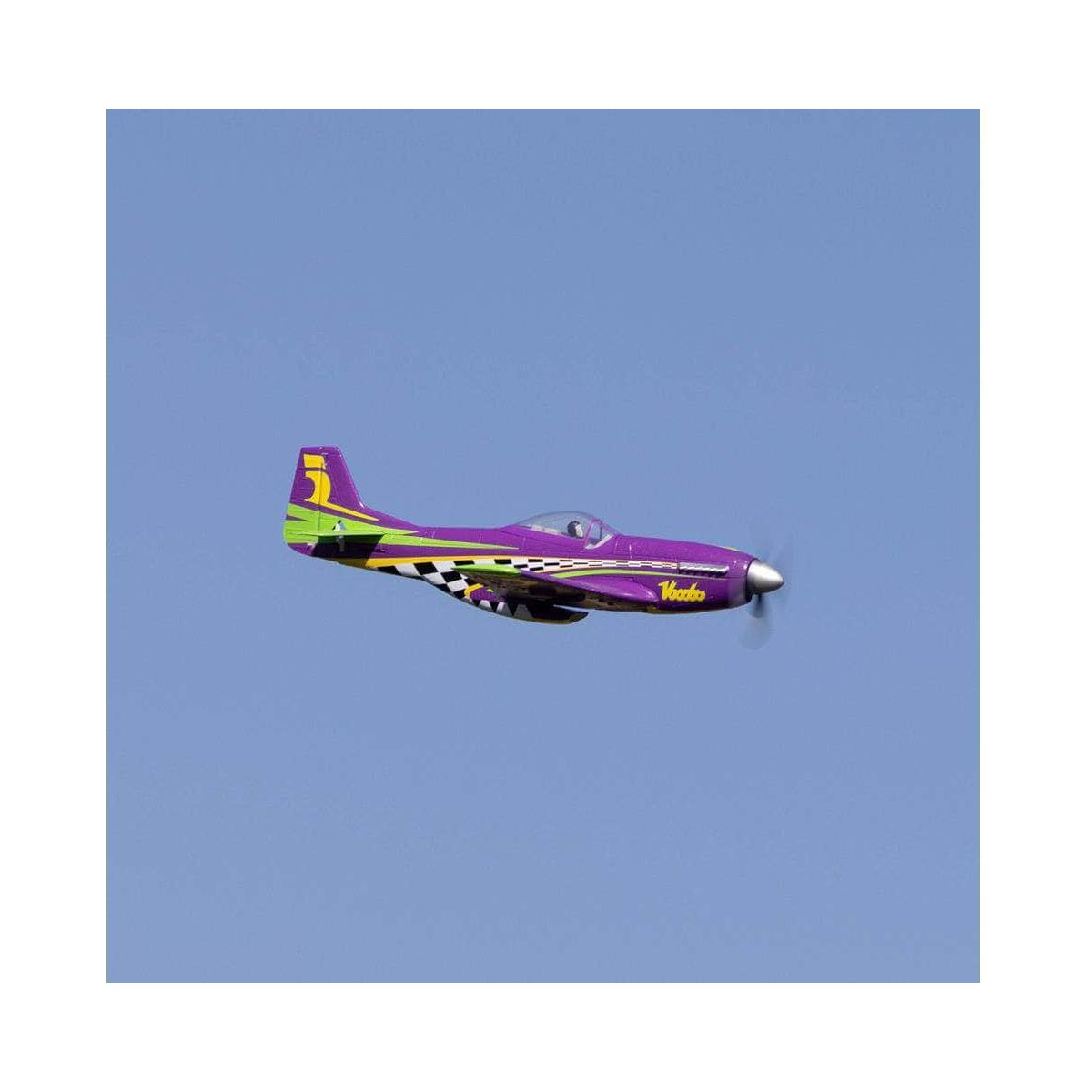  EFLU4350, E-flite UMX P-51D Voodoo BNF Basic Electric Airplane (493mm) w/AS3X & SAFE Select、mySite、merchandisen