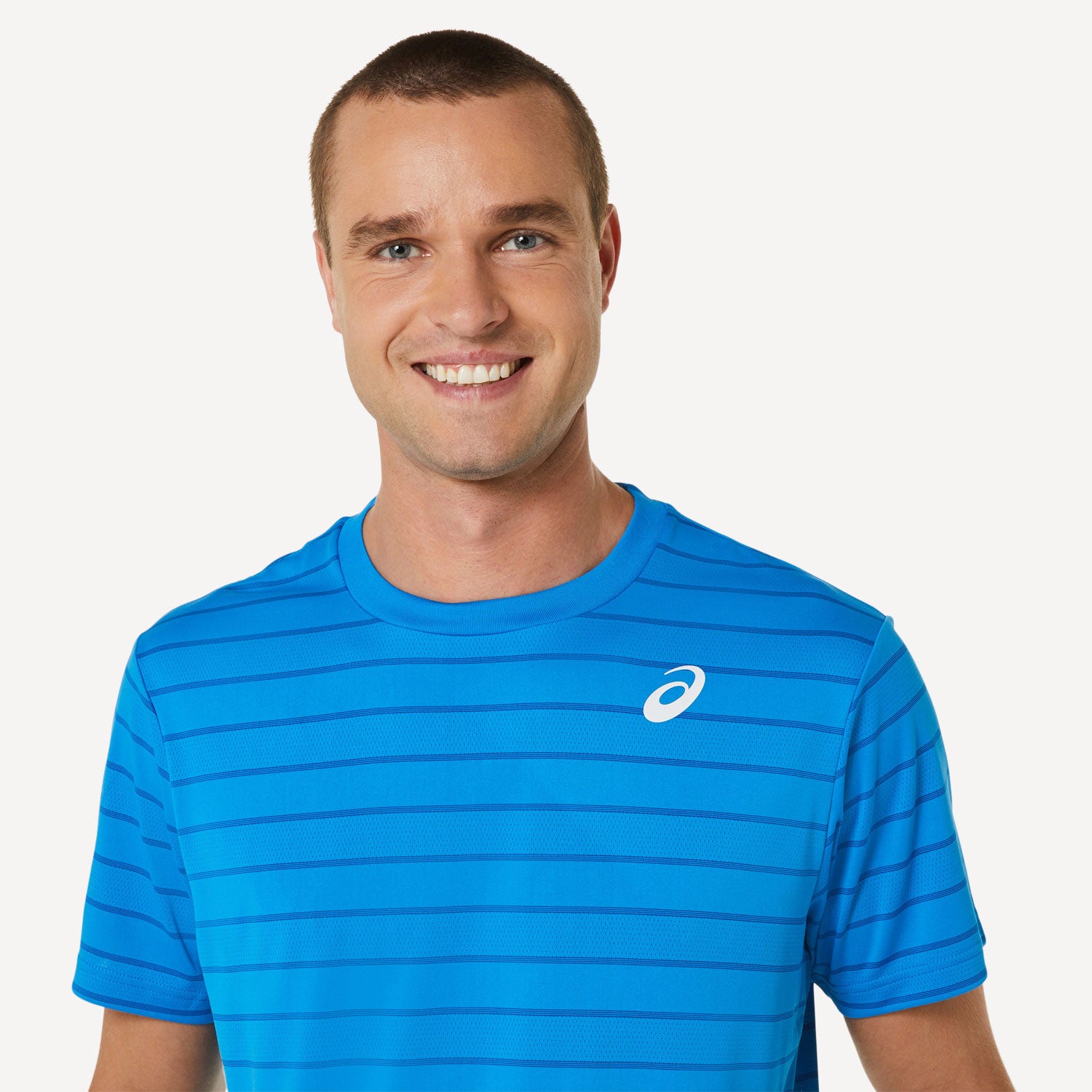 ASICS Court Men's Striped Tennis Shirt