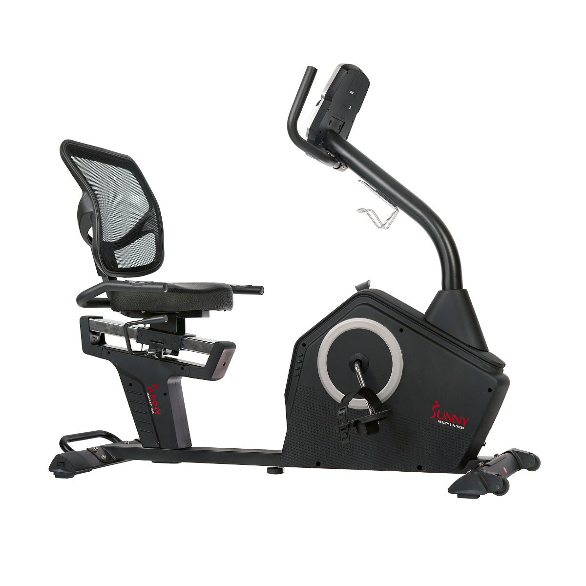  Stationary Recumbent Bike w/ Programmable Display, 16 Level Magnetic Resistance & Device Holder、mySite、ghnorth