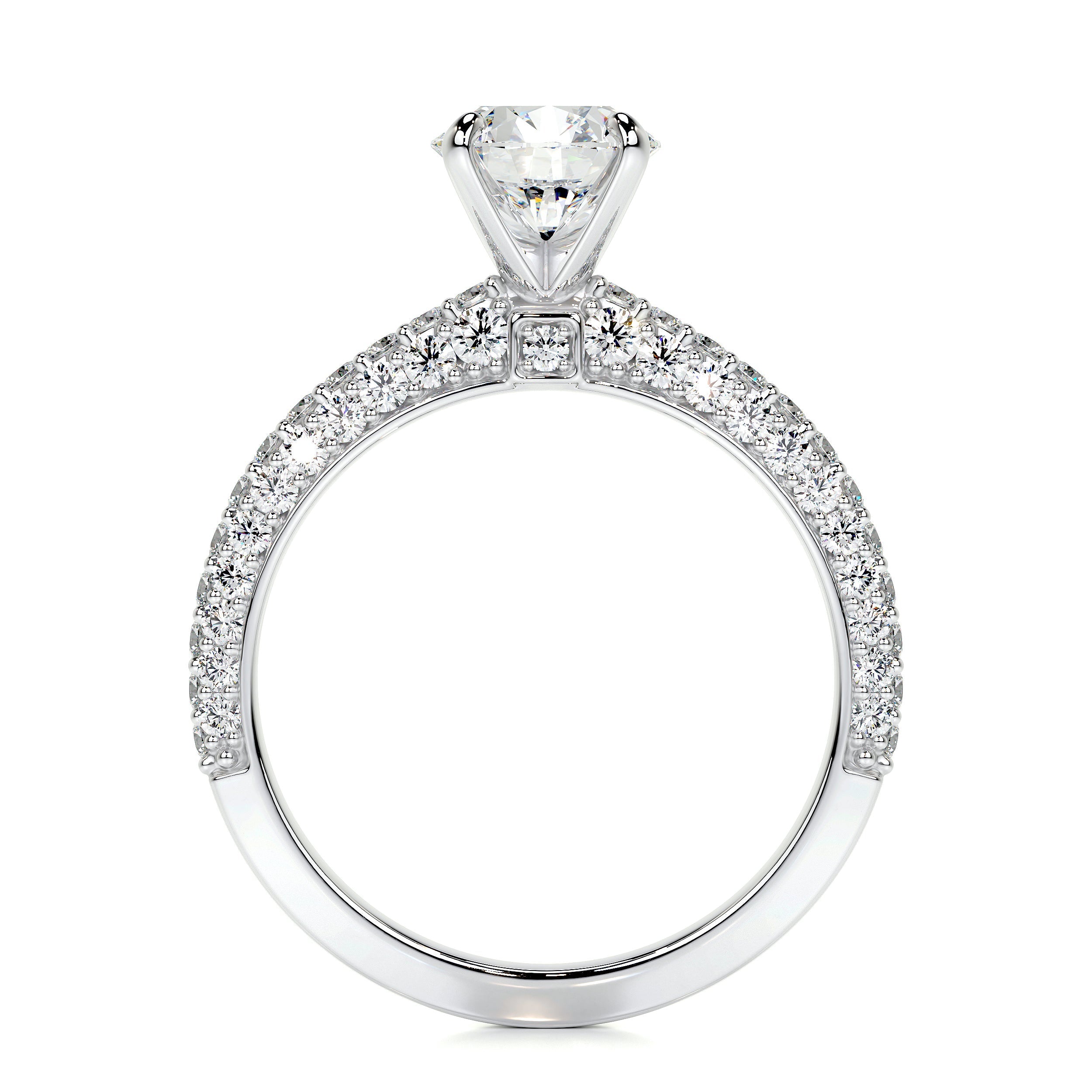 Lillian Lab Grown Diamond Ring -14K White Gold、mySite、hinf8tx79