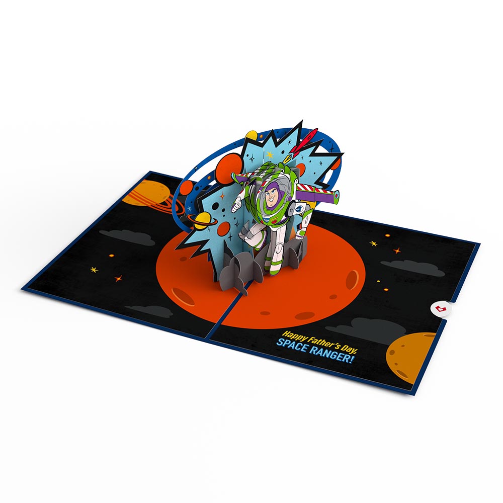 Disney's Toy Story Buzz Lightyear Father's Day Pop-Up Card、mySite、solidvoid