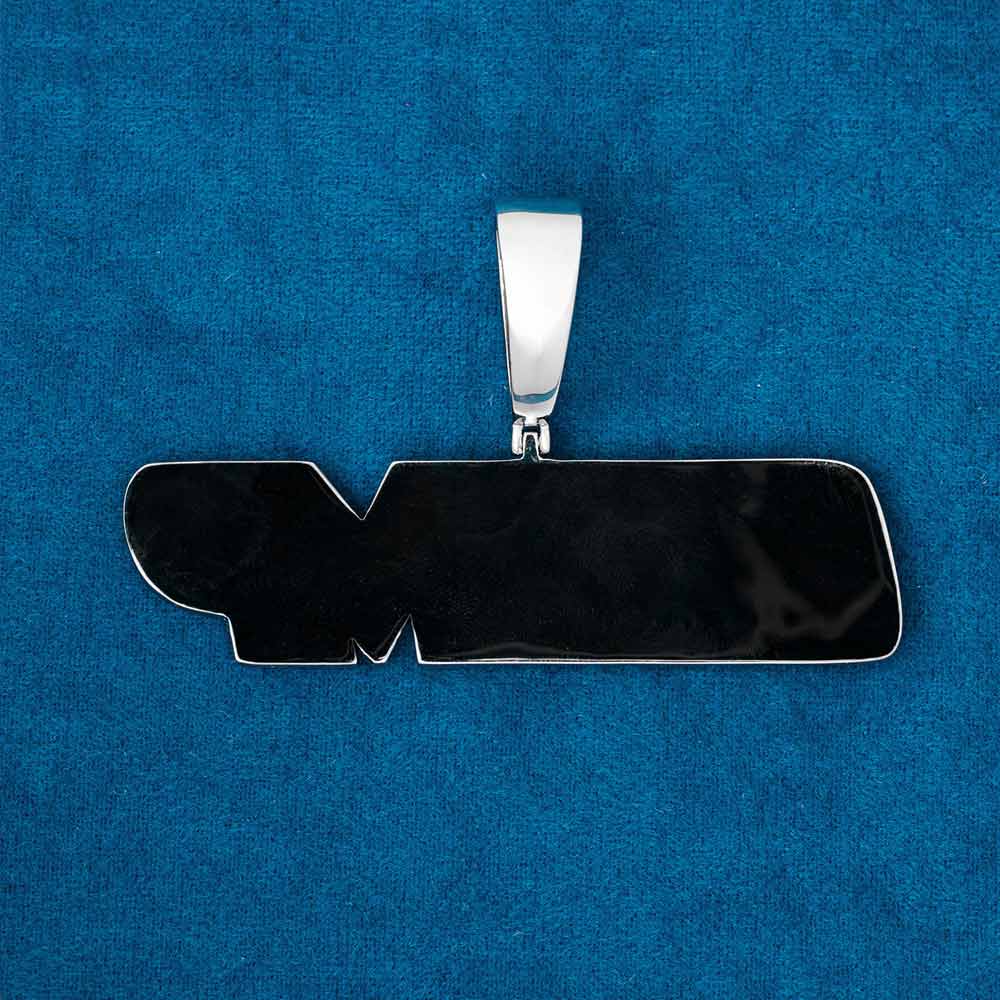 Custom Bold Letters Pendant 14K Gold、mySite、hinf8tx79