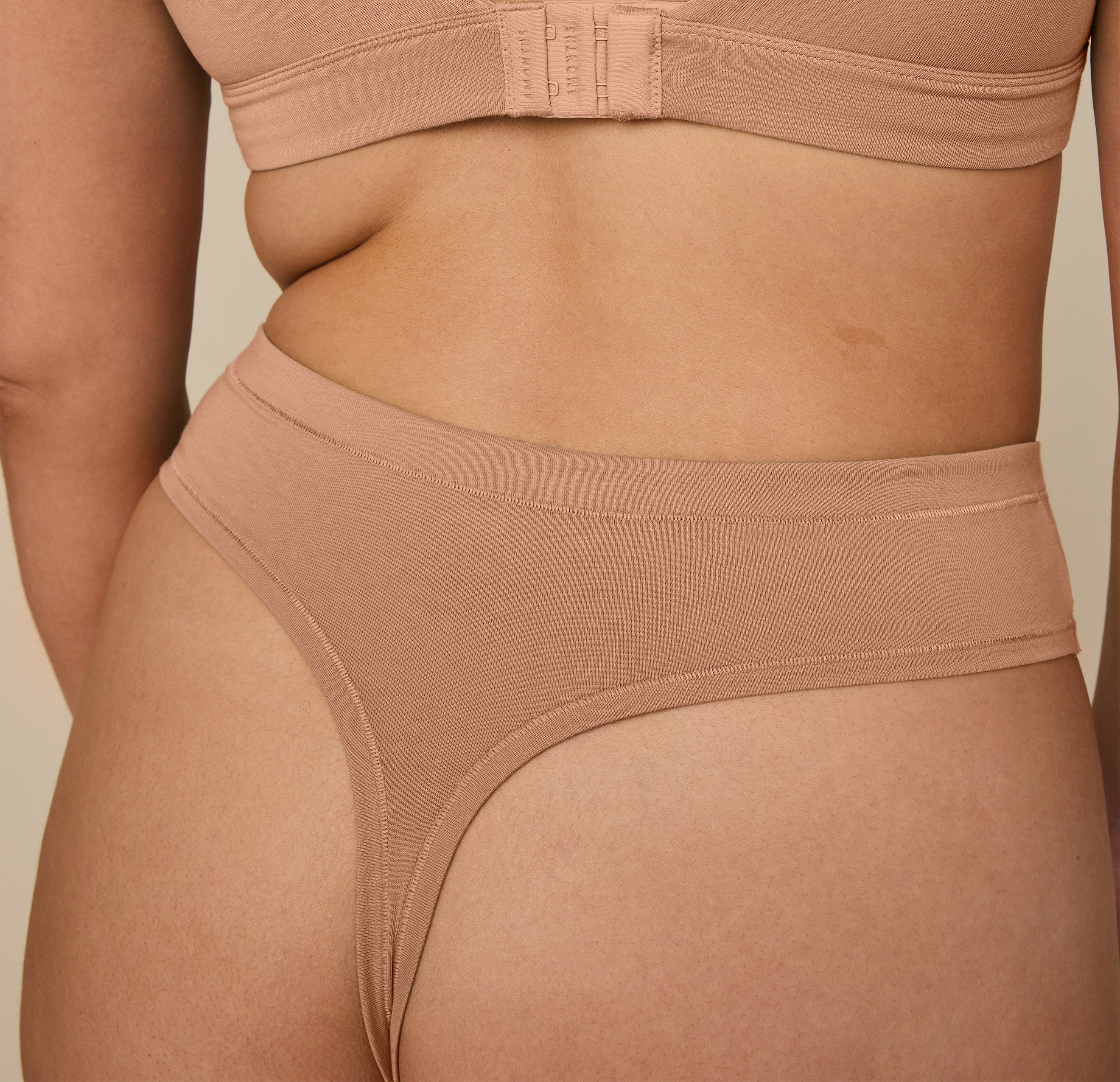 Cloud Cotton Highwaist Thong - Dune、mySite、bengalsvssteelers