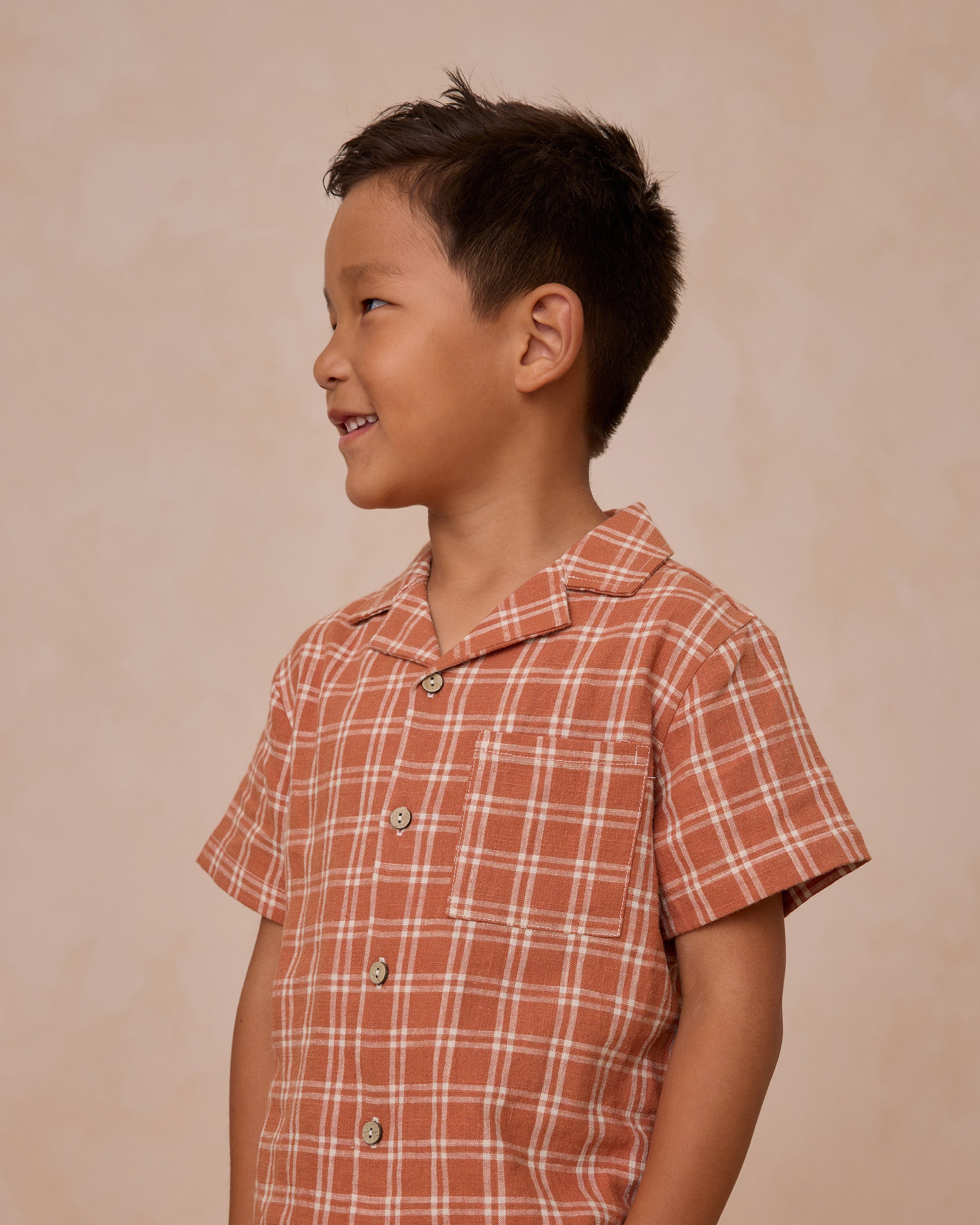  Lapel Collared Shirt || Poppy Check、mySite、layawaytickets