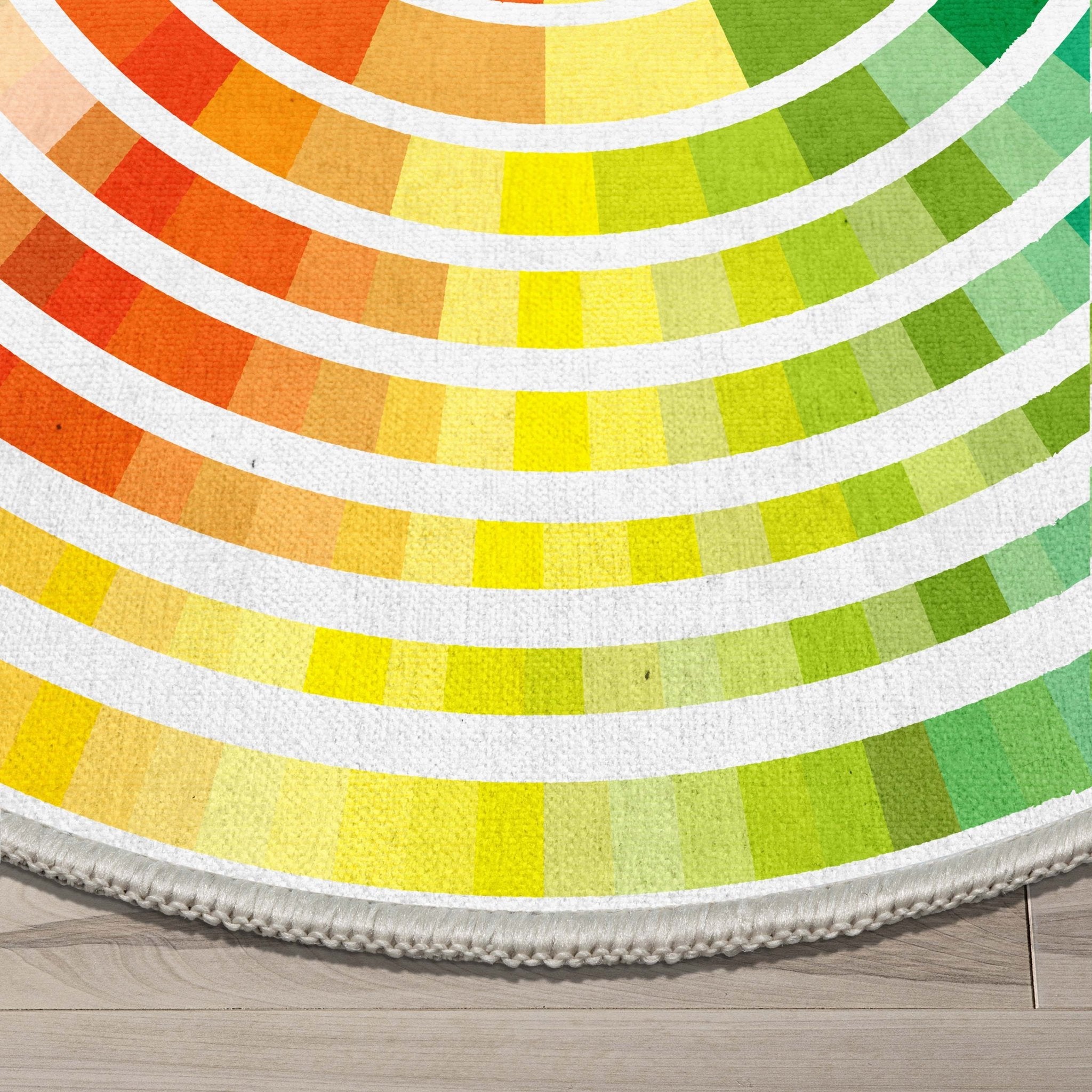 Crayola Color Wheel Multicolor Area Rug By Well Woven、mySite、gigharbornorthrealestate