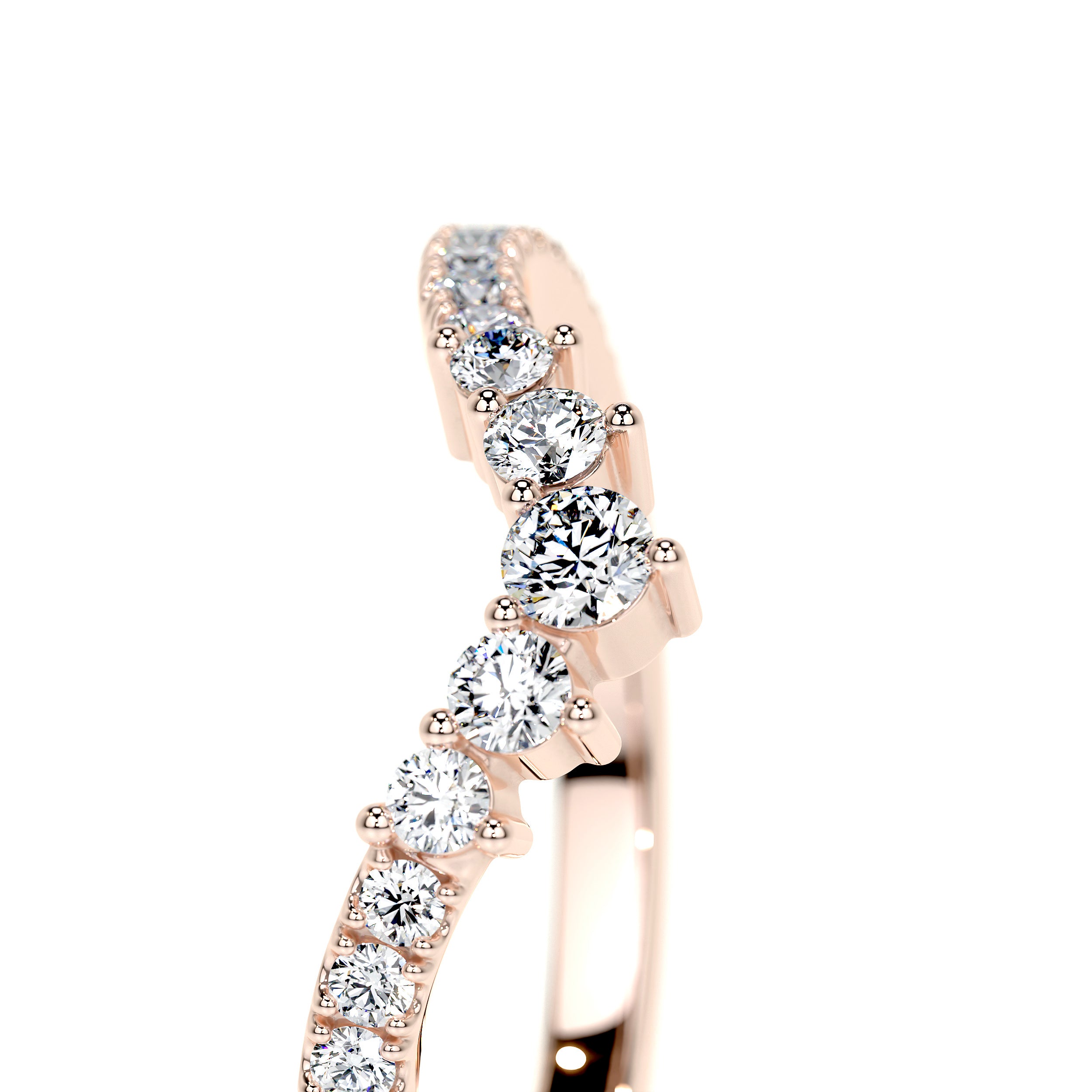 Mia Lab Grown Diamond Wedding Ring (0.35 Carat) -14K Rose Gold、mySite、hinf8tx79