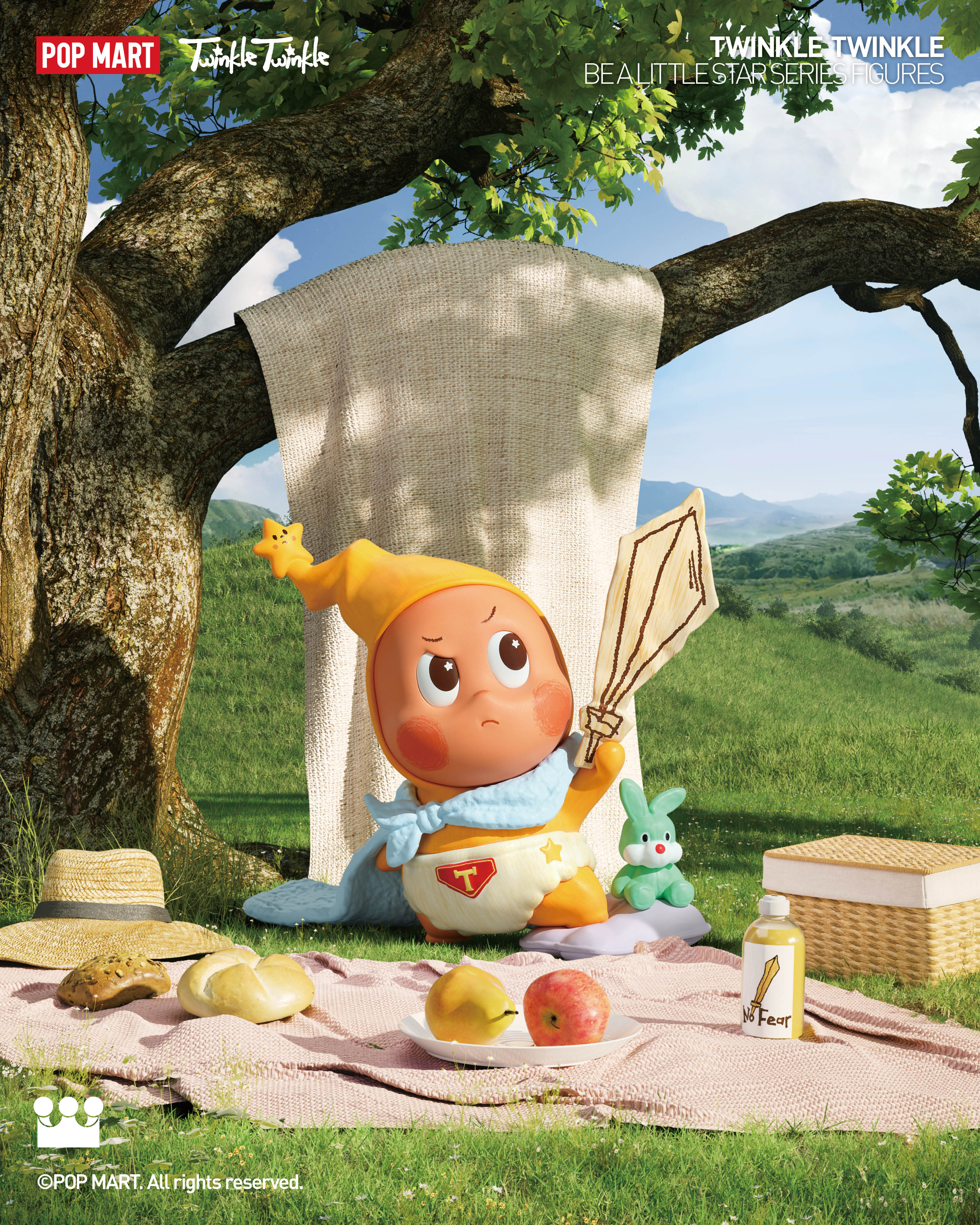  POP MART Twinkle Twinkle Be a Little Star Series Figures、mySite、greenlandpopulation