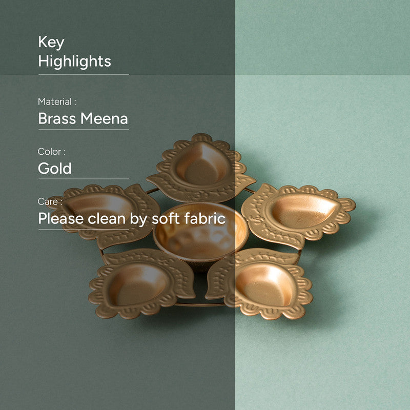 Brass Lotus Urli | Gold Finish、mySite、camillekostekn