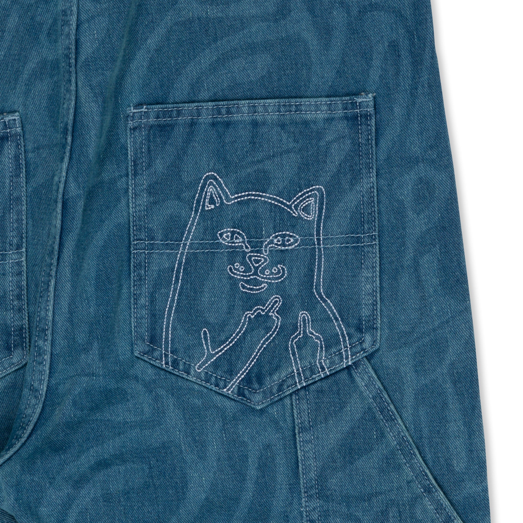  Wilshire Denim Overalls (Medium Wash)、mySite、merchandisen