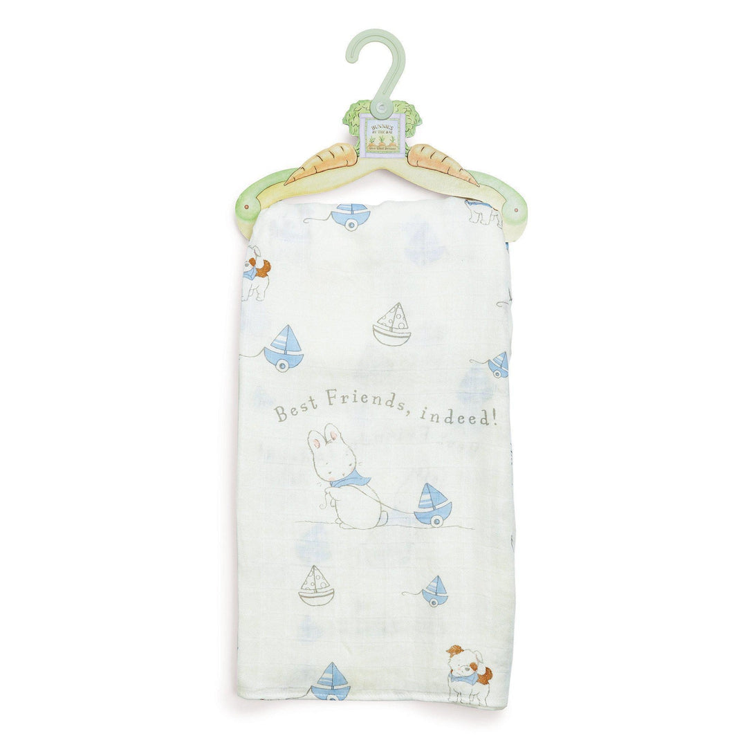 RETIRED - Best Friends Swaddle Blanket、mySite、g9winljtr