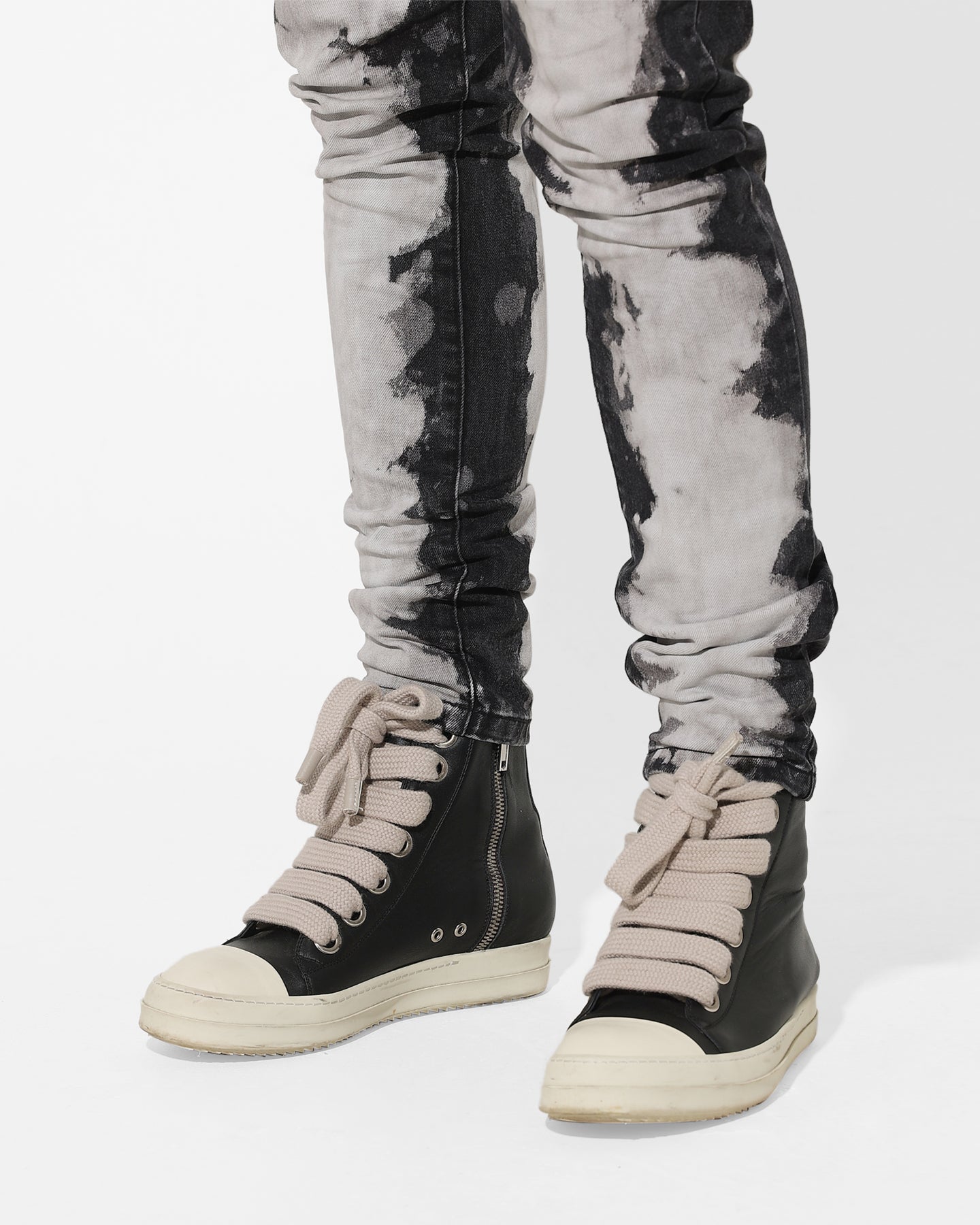 Saint Morta Splat Jeans Black/Grey、mySite、zt4zffjzw