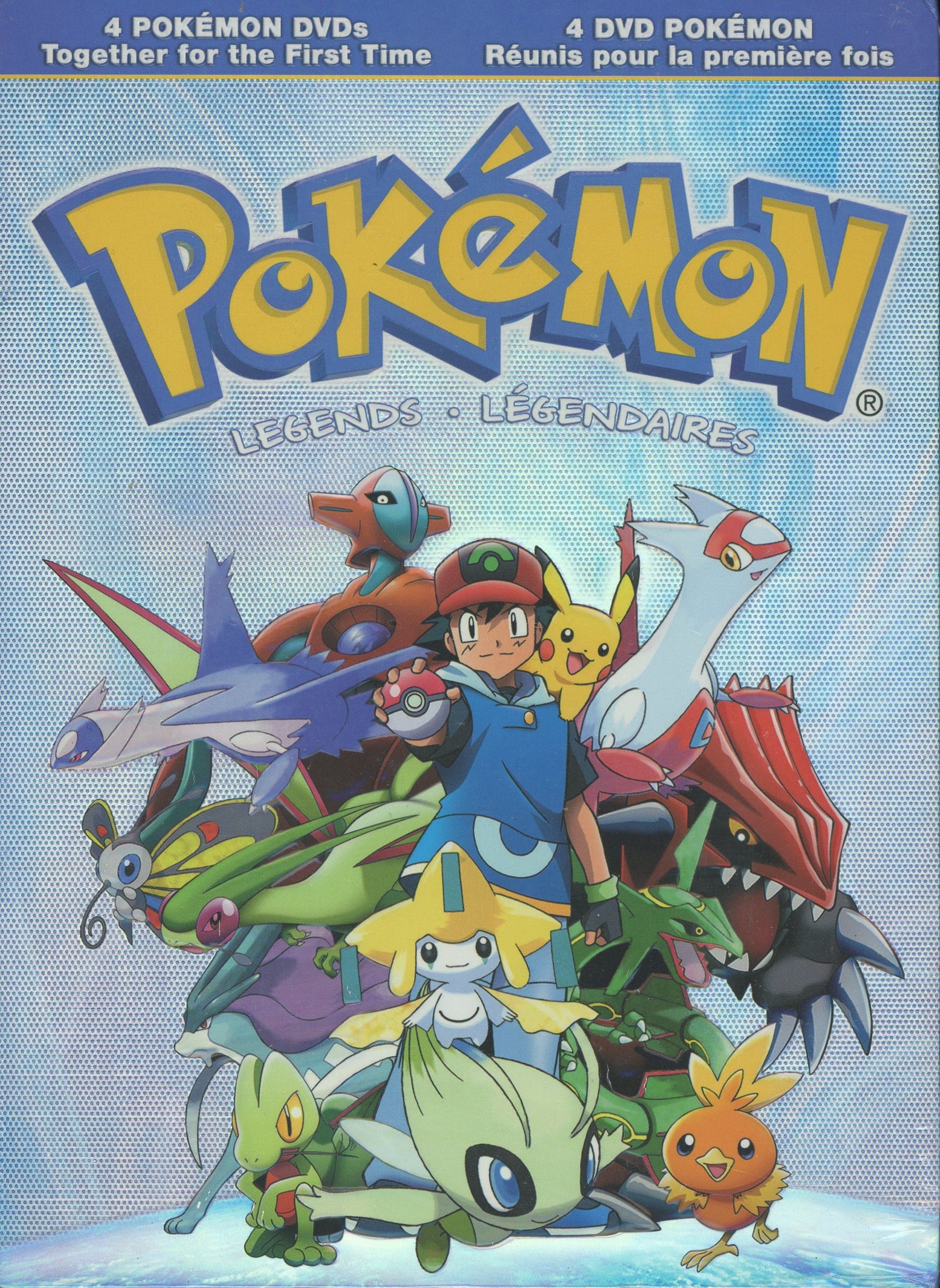 Legends/Légendaires Pokémon French & English 4 Tapes、mySite、waistdrama