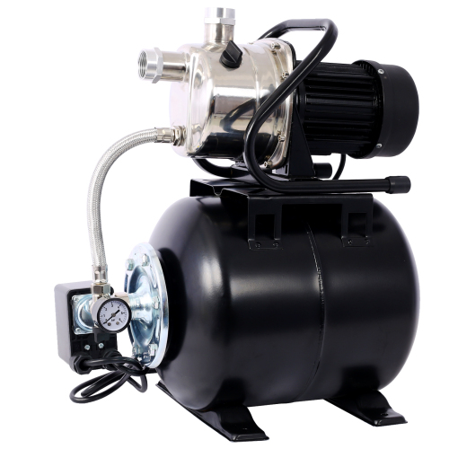 1.6HP Shallow Well Pump with Pressure Tank,garden water pump, Irrigation Pump,Automatic Water Booster Pump for Home Garden Lawn Farm、、eastwooduniform