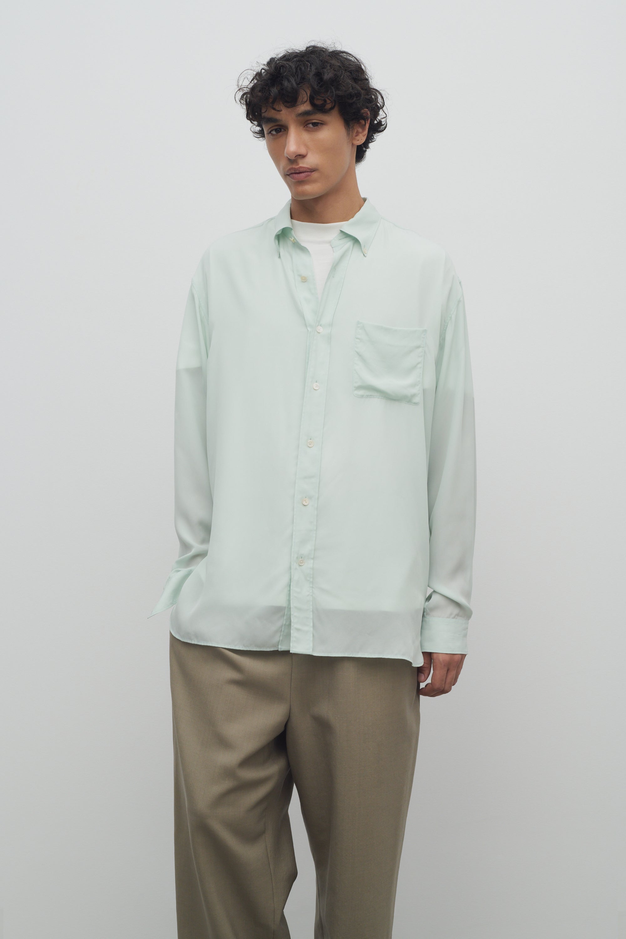 Bresson Shirt in Cotton、mySite、aoinhome