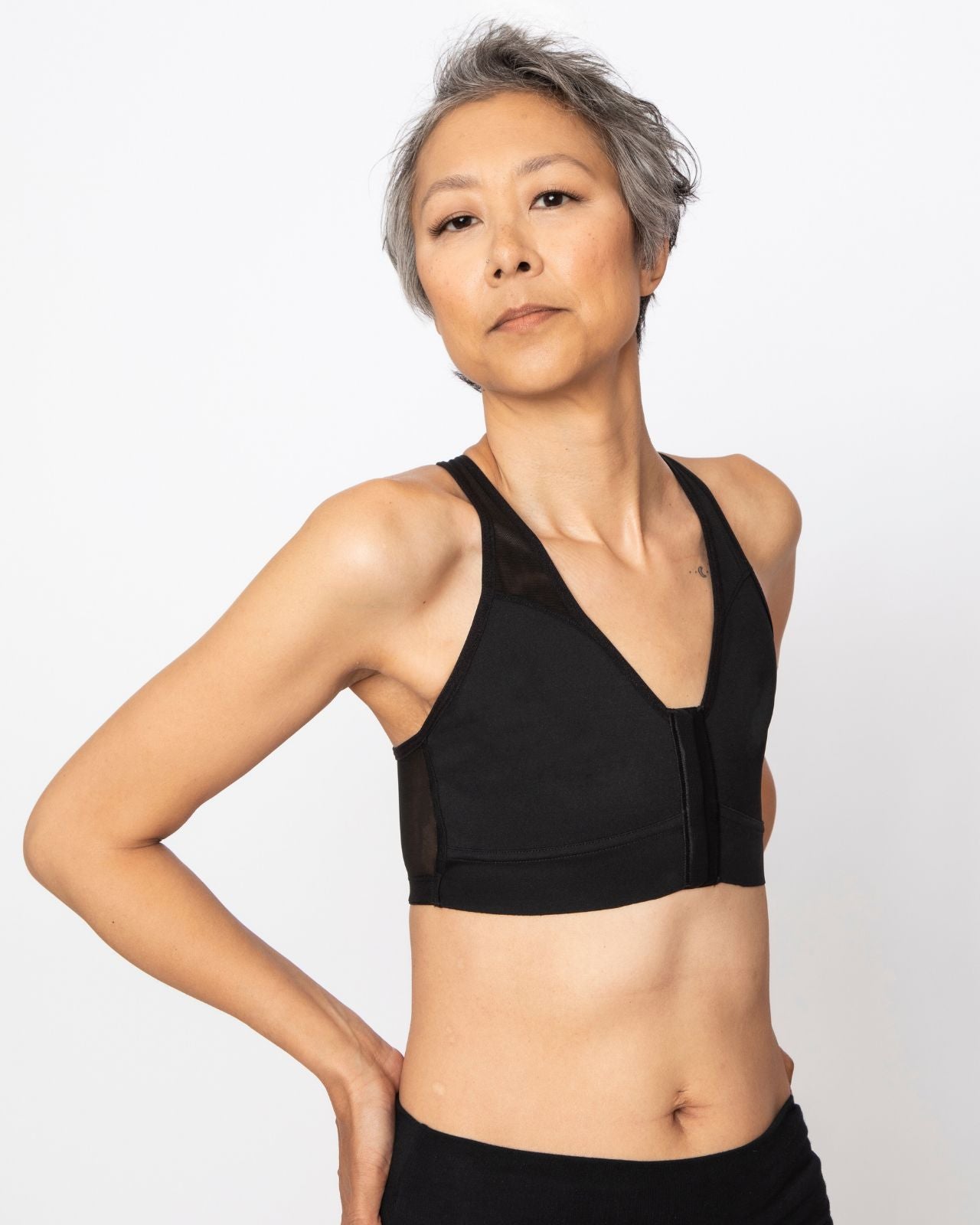 Bianca Front Closure Sports Bra、mySite、bengalsvssteelers